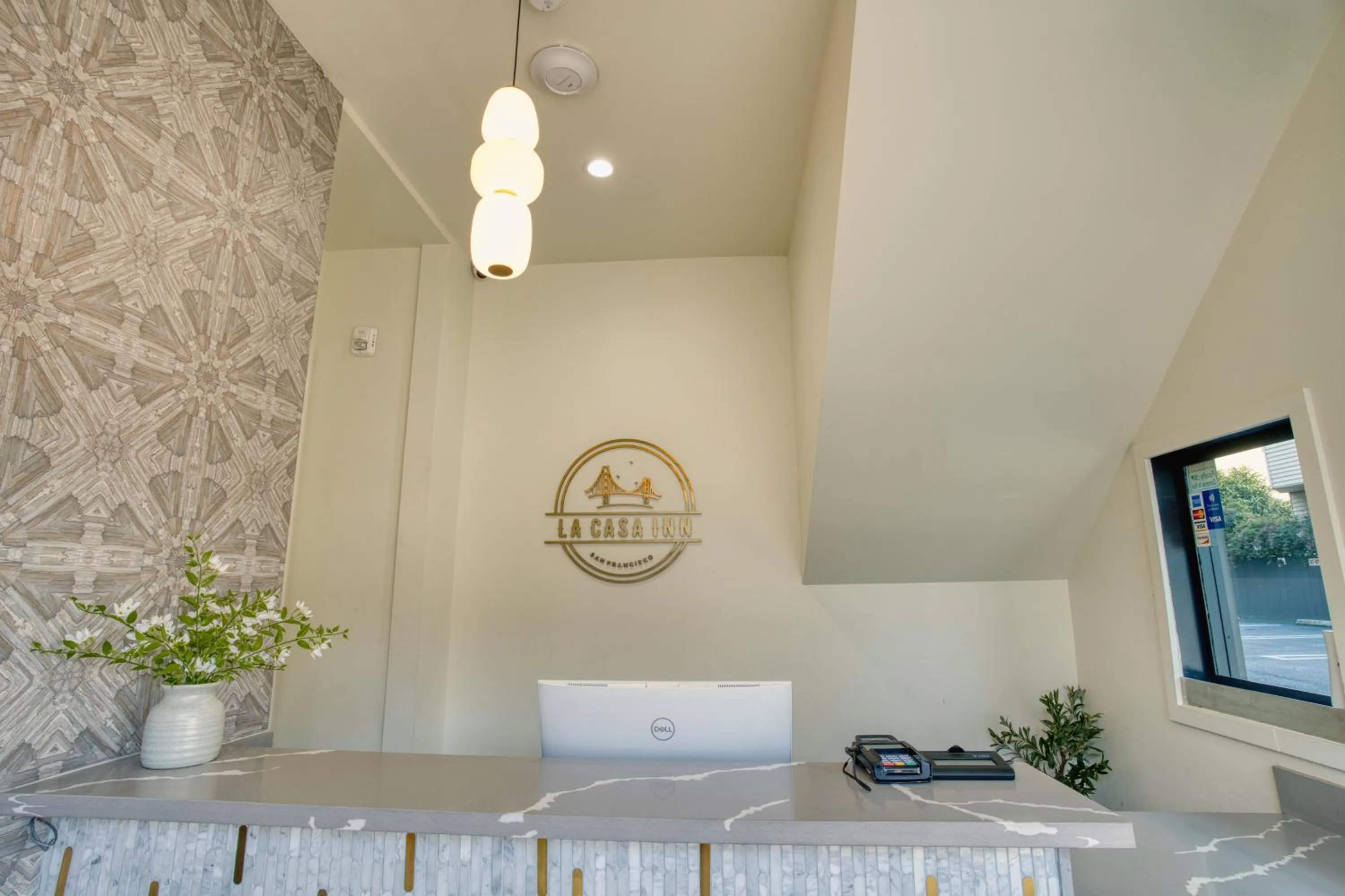 Lobby or reception in La Casa Inn