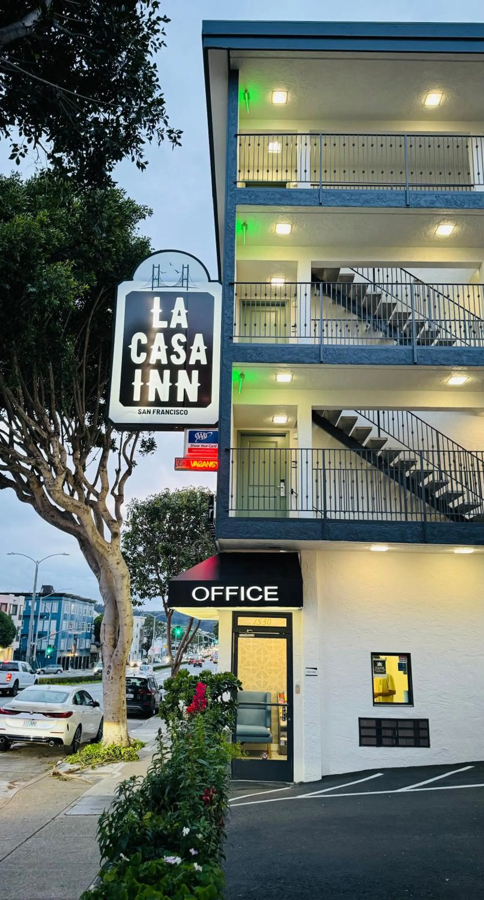 Property building in La Casa Inn