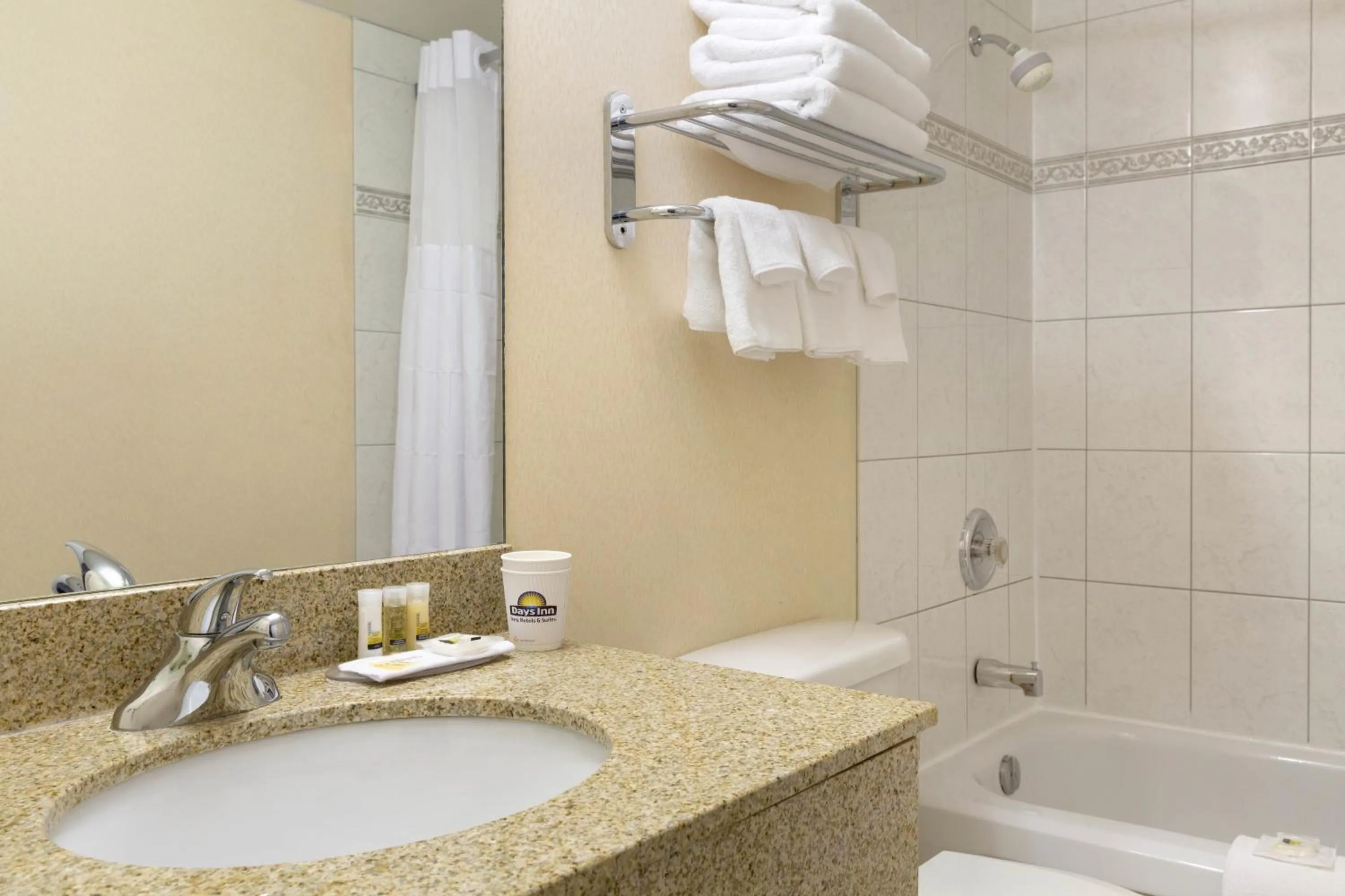 Shower in Days Inn by Wyndham Calgary South