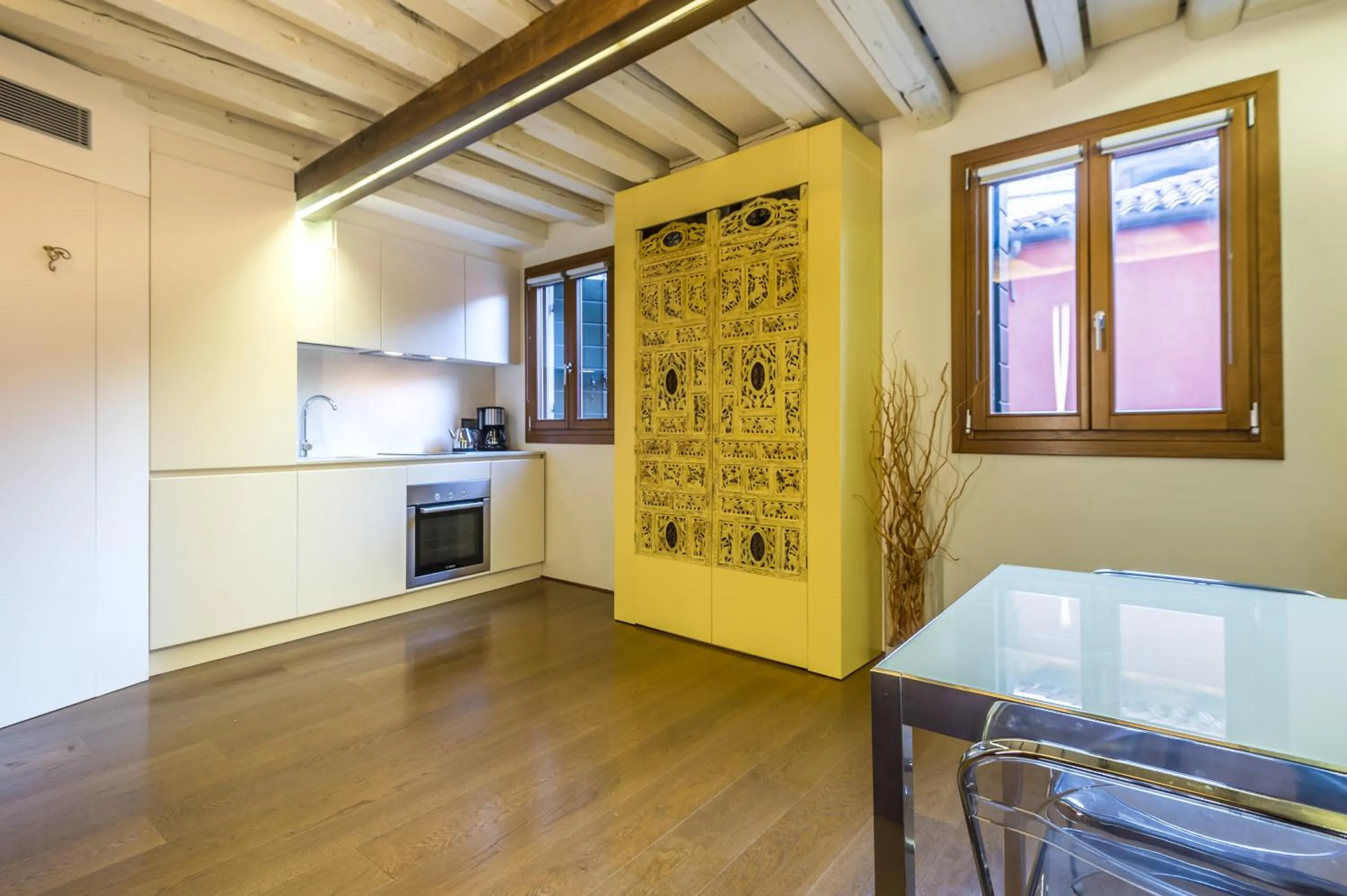 Kitchen or kitchenette in Apartments Moon or Dama