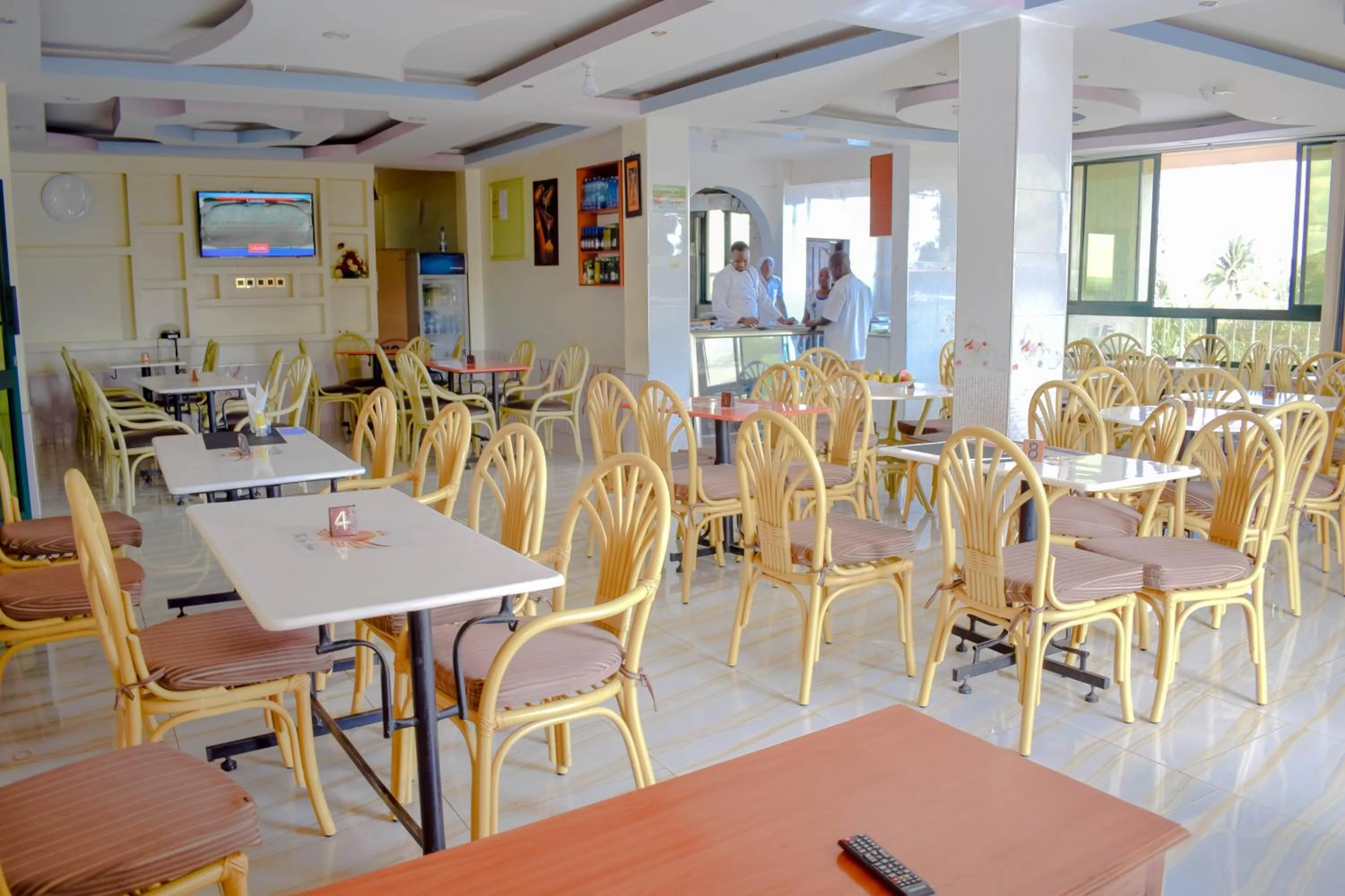 Restaurant/places to eat in The Joy Hotel