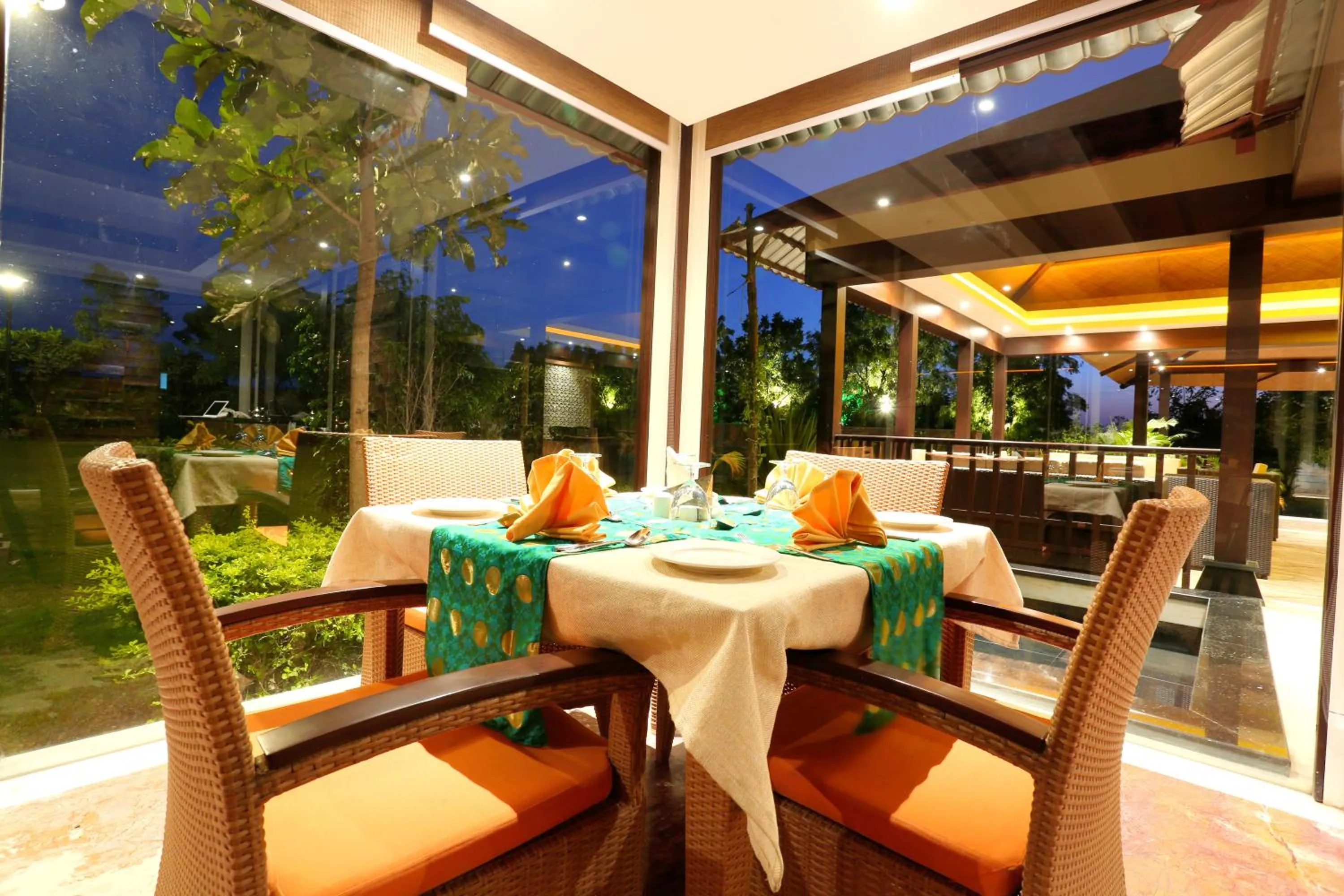 Restaurant/places to eat in Ramya Resort & Spa