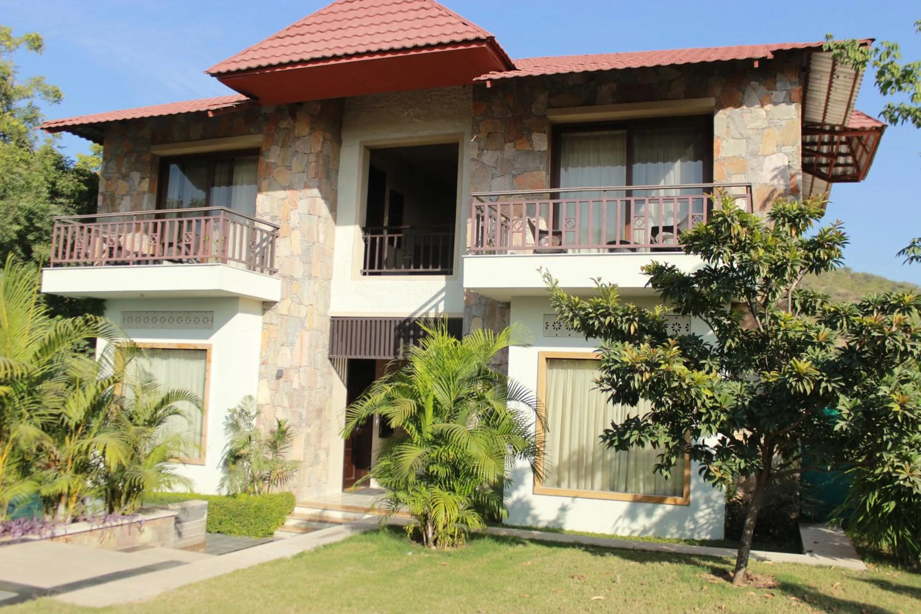 Facade/entrance in Ramya Resort & Spa
