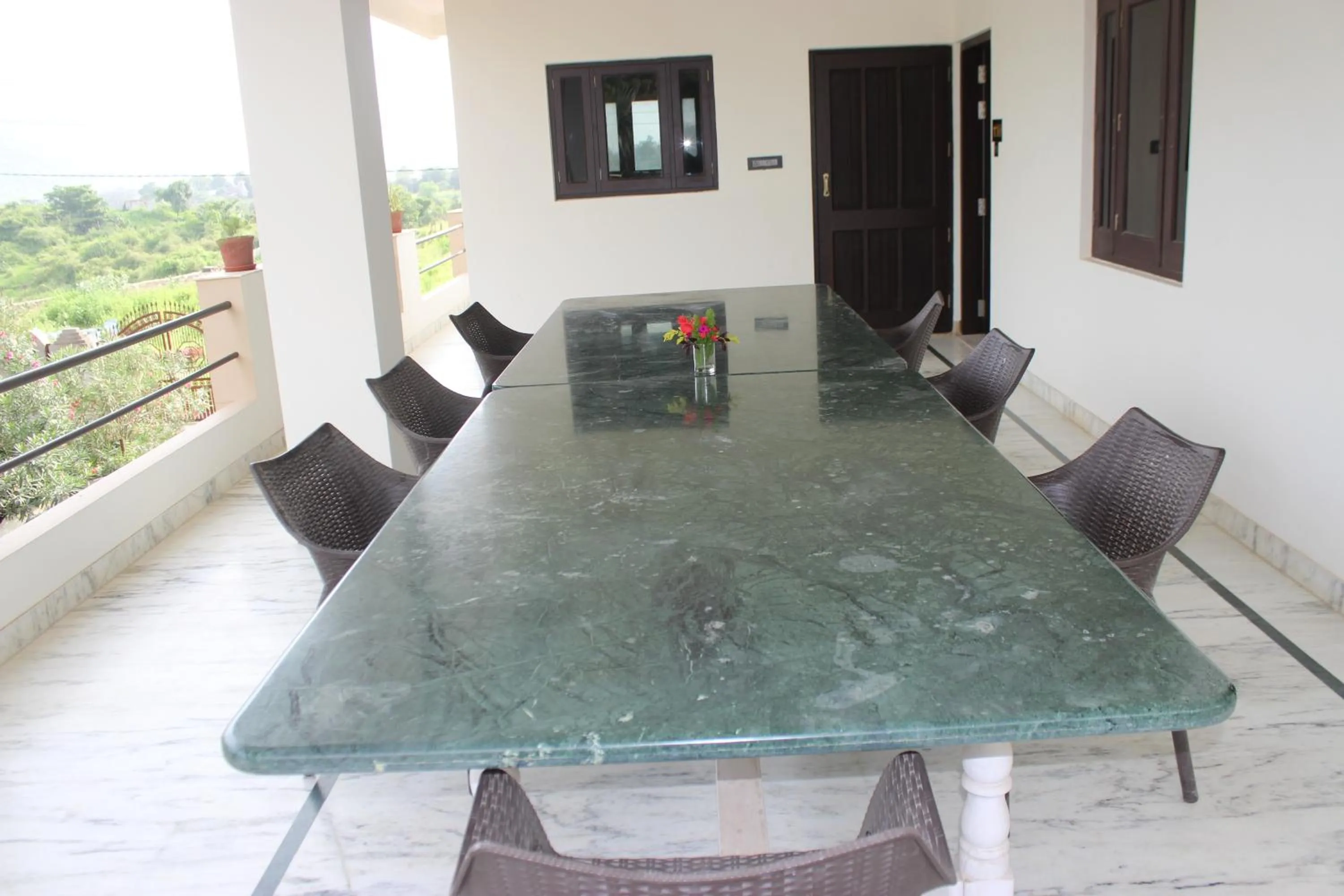 Dining area in Ramya Resort & Spa