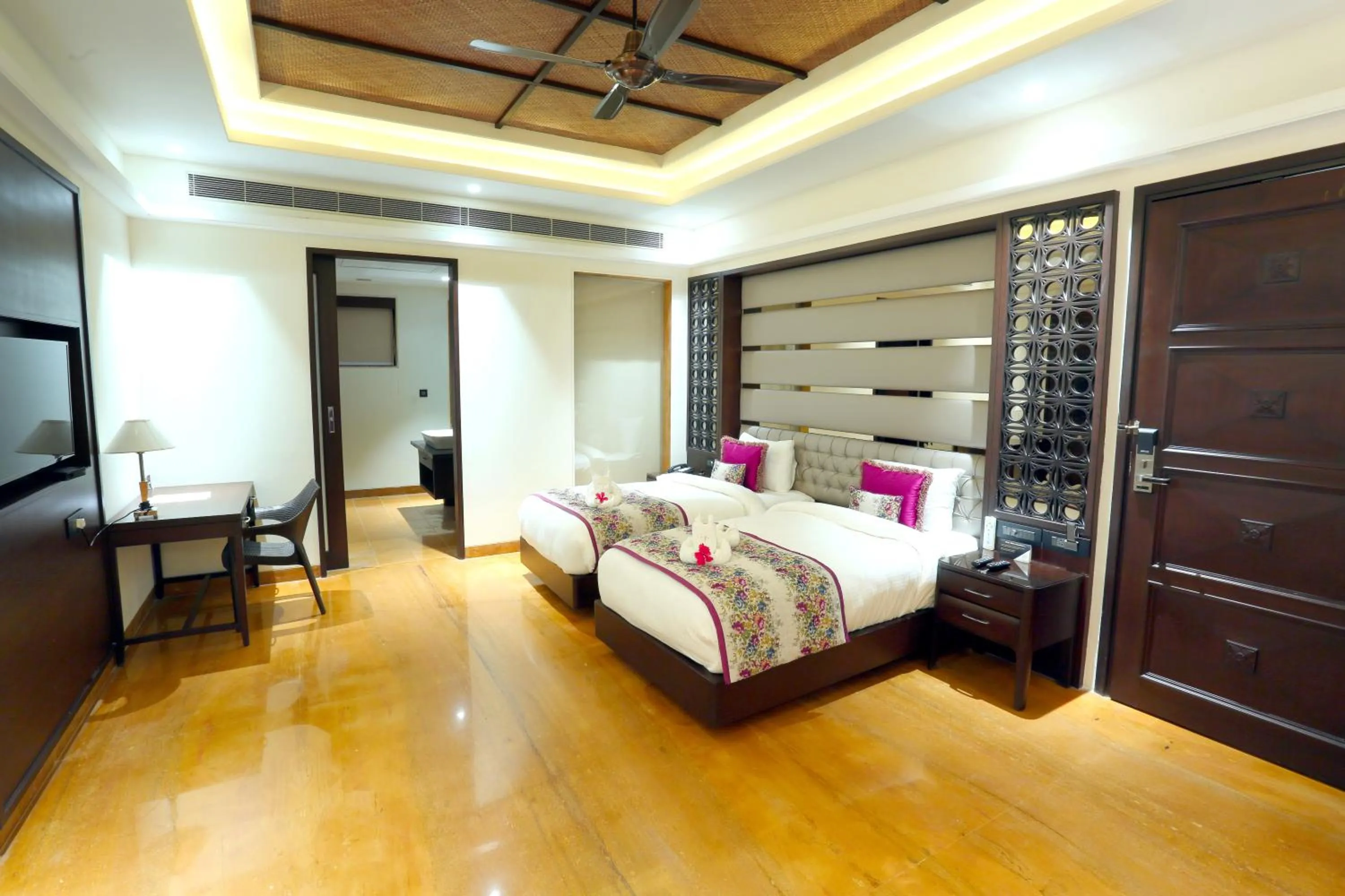 Photo of the whole room, Bed in Ramya Resort & Spa