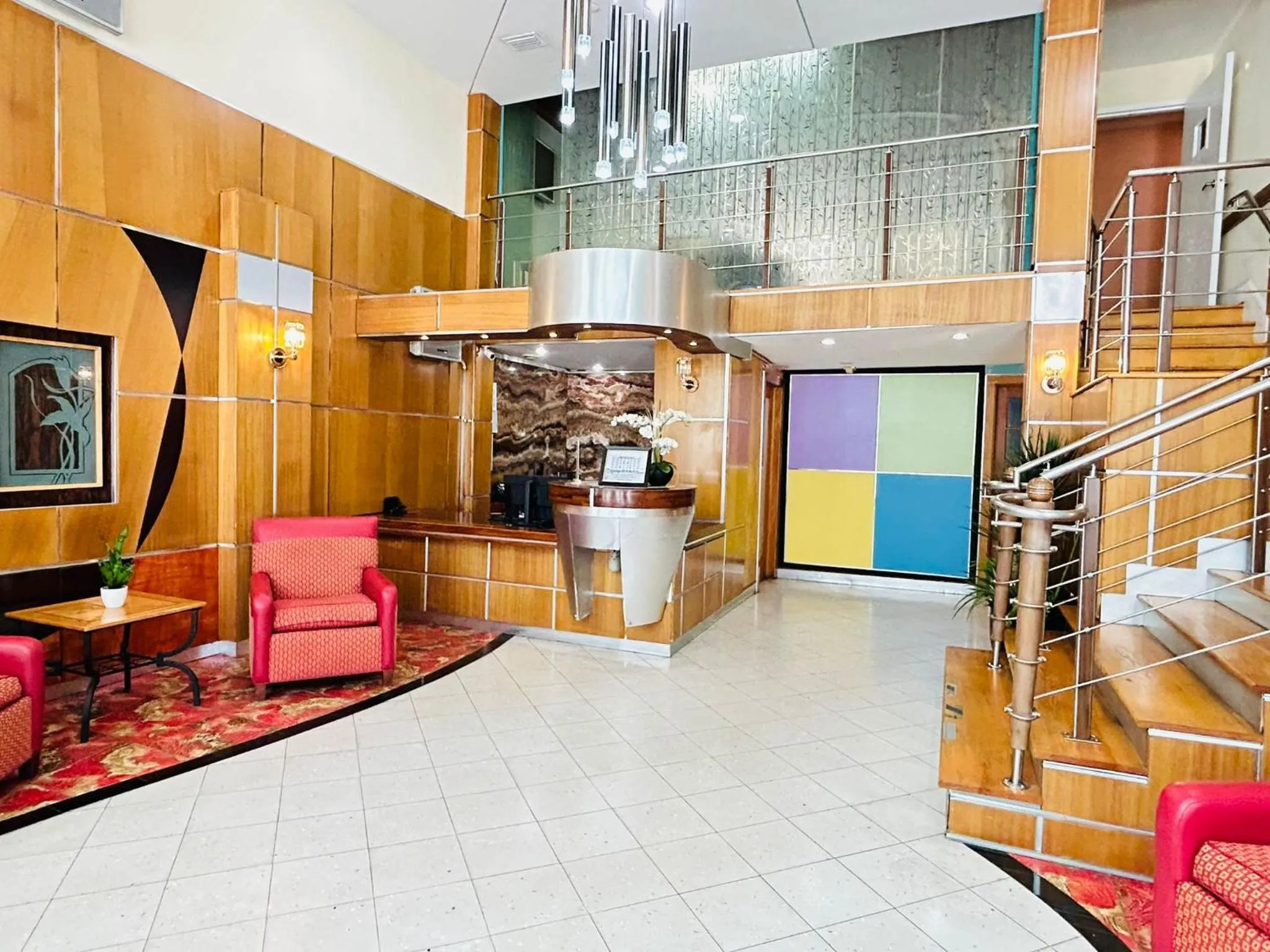 Living room in Ponce De Leon Hotel