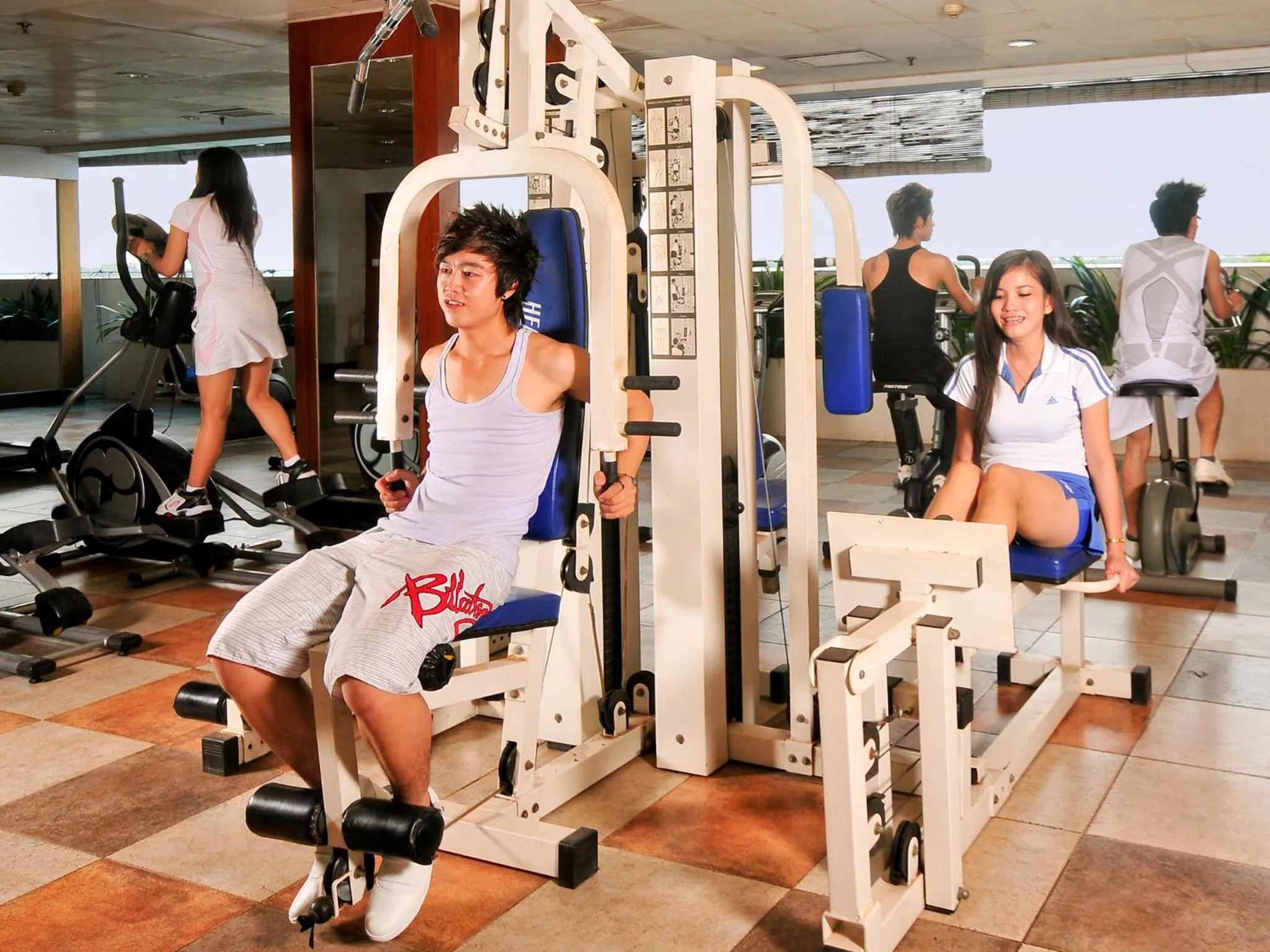 Fitness centre/facilities in Don Chan Palace Hotel & Convention