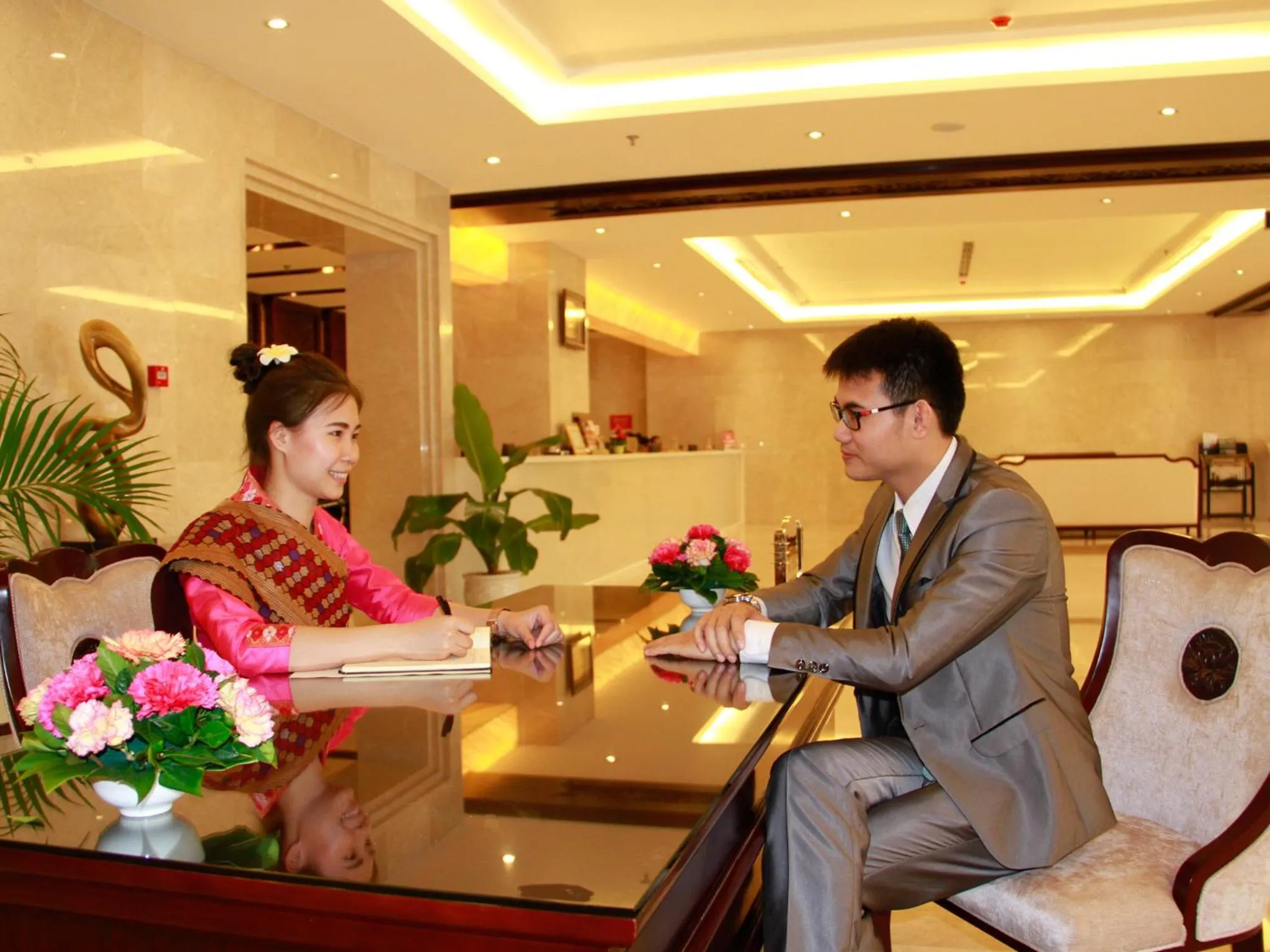 Staff in Don Chan Palace Hotel & Convention