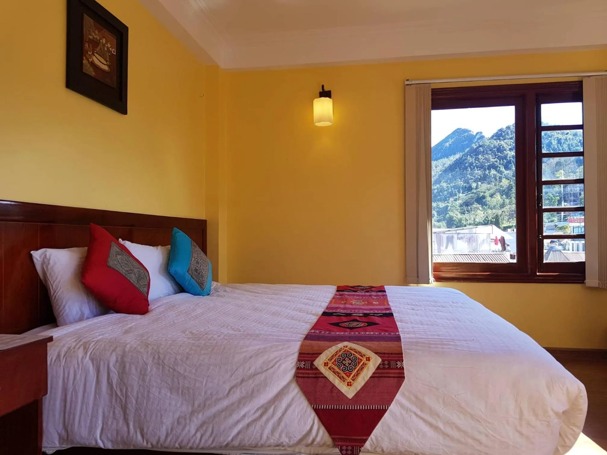 Bedroom, Bed in Anise Sapa Hotel