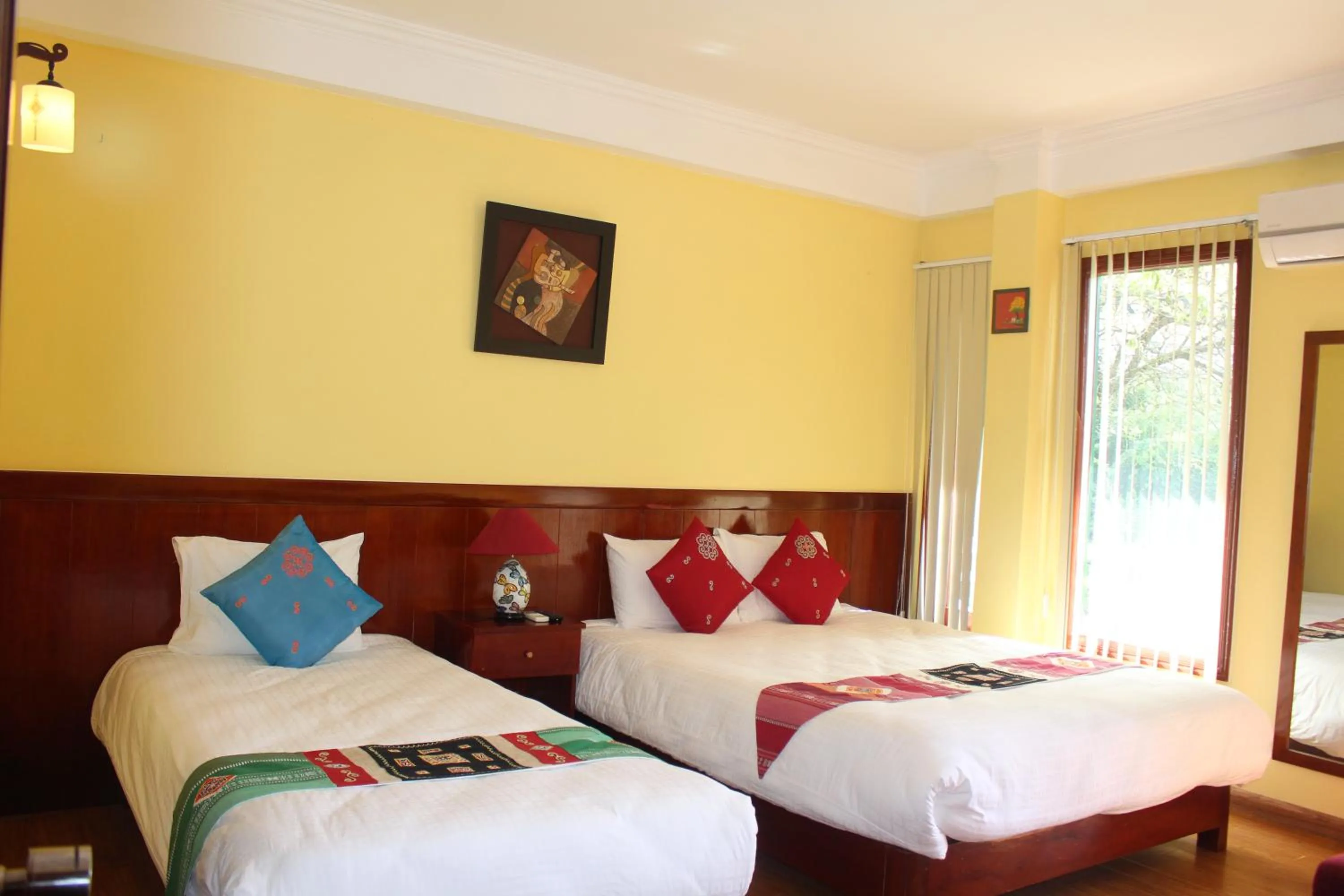 Bedroom, Bed in Anise Sapa Hotel