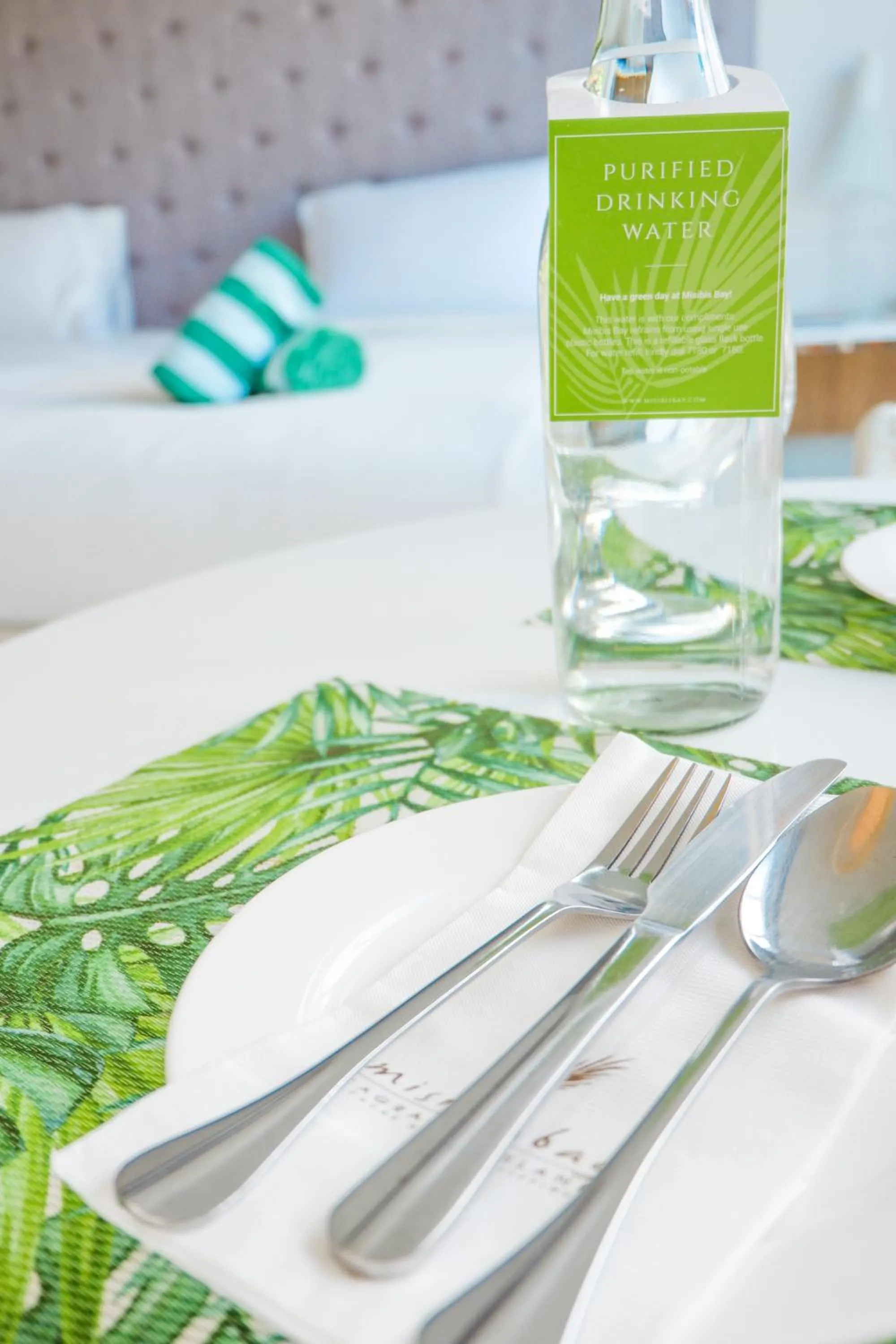 Drinks in Misibis Bay