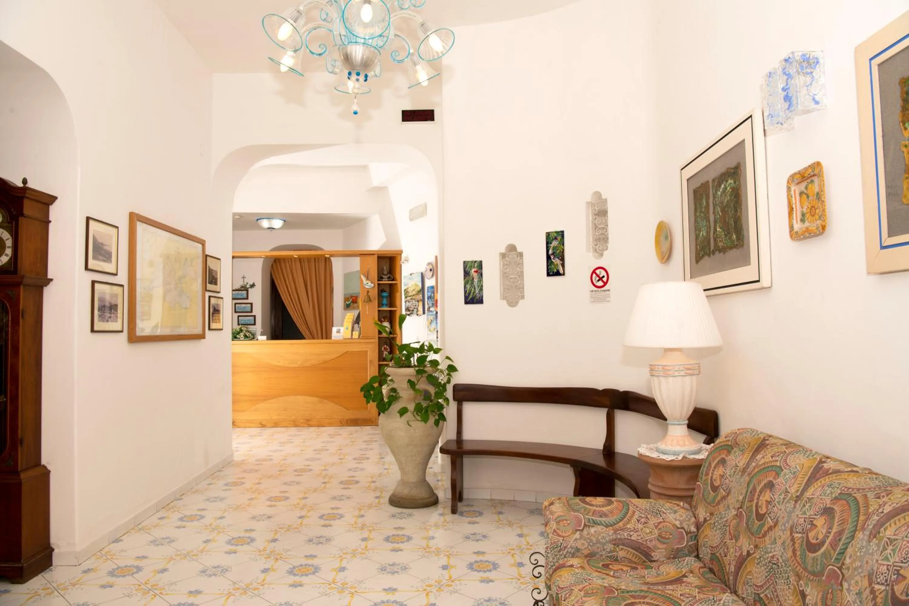 Lobby or reception in Hotel Candia