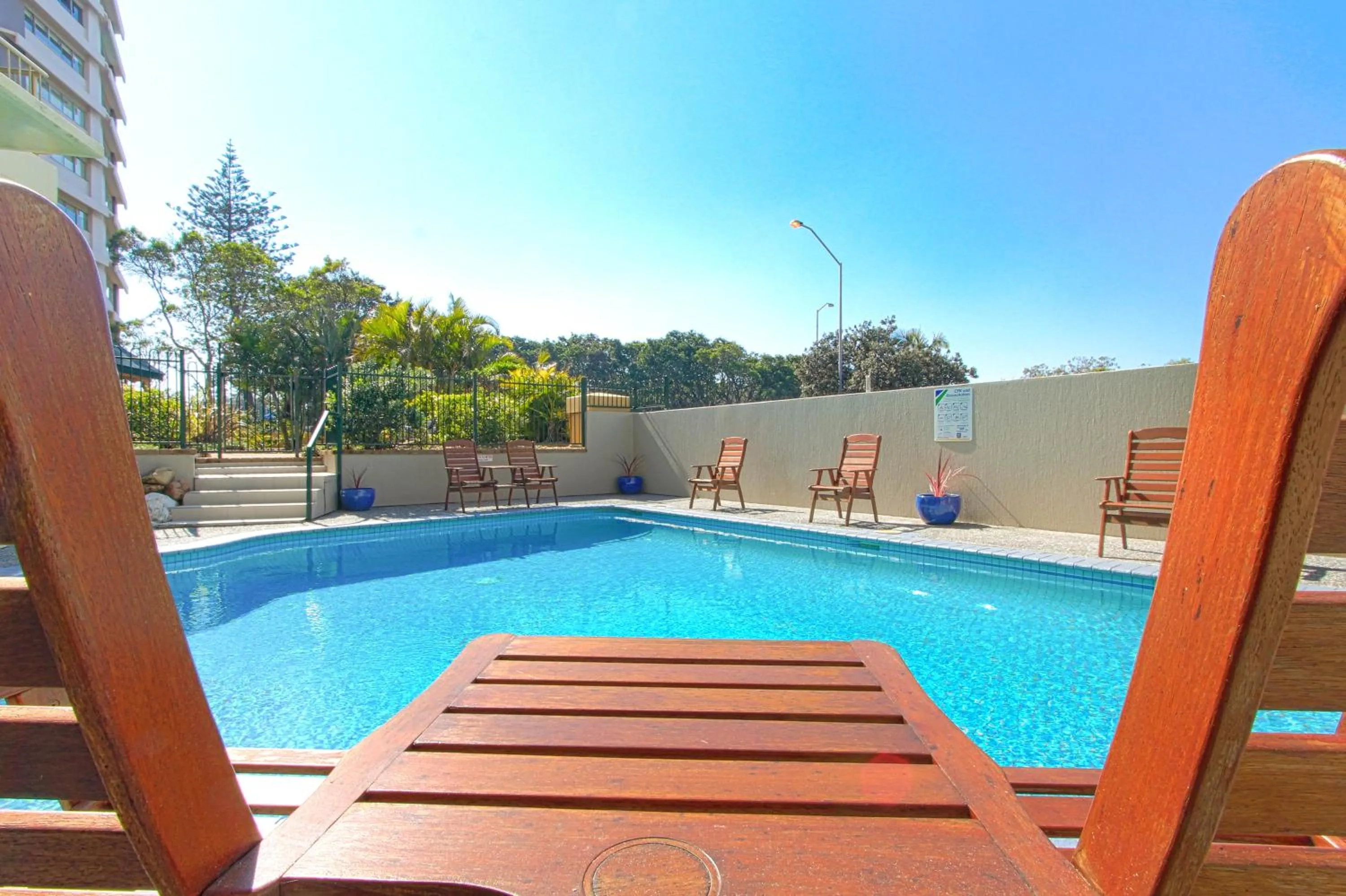 Swimming pool in Capricorn One Beachside Holiday Apartments - Official