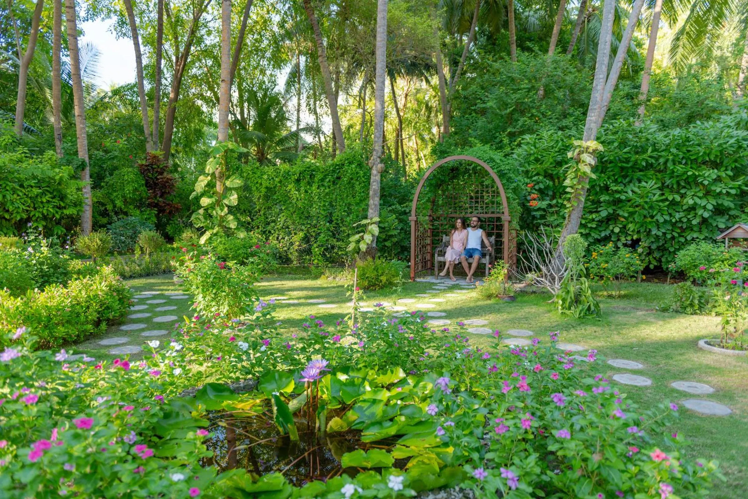 Garden in Royal Island Resort Maldives