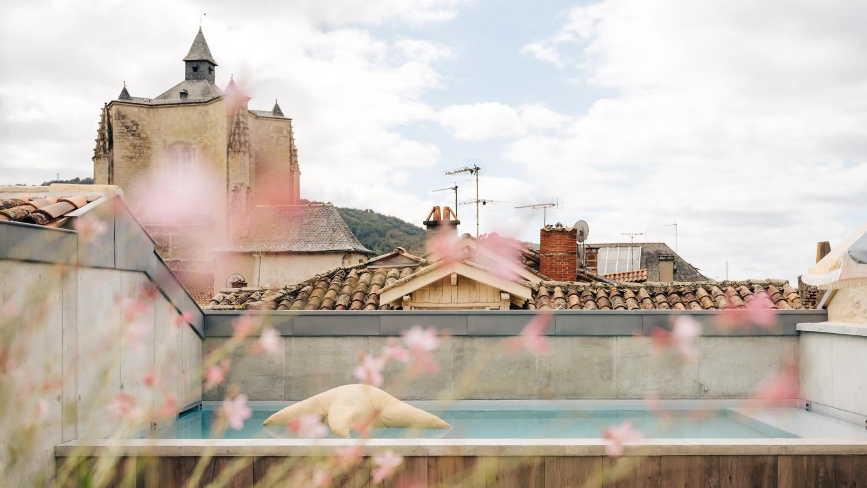 Swimming pool in Urban Style HOTEL LES FLEURINES