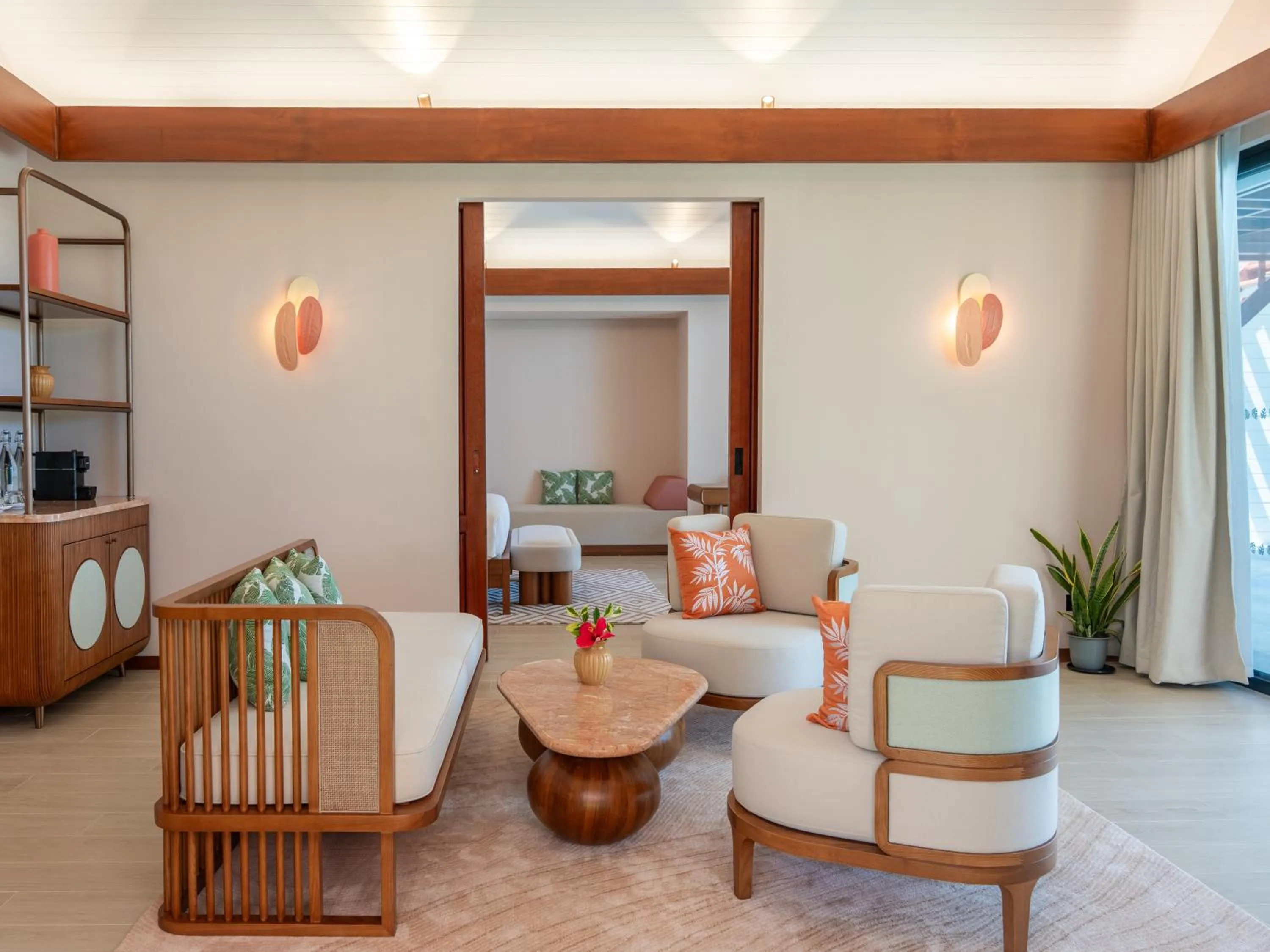 Living room in Villa Park Sun Island Resort