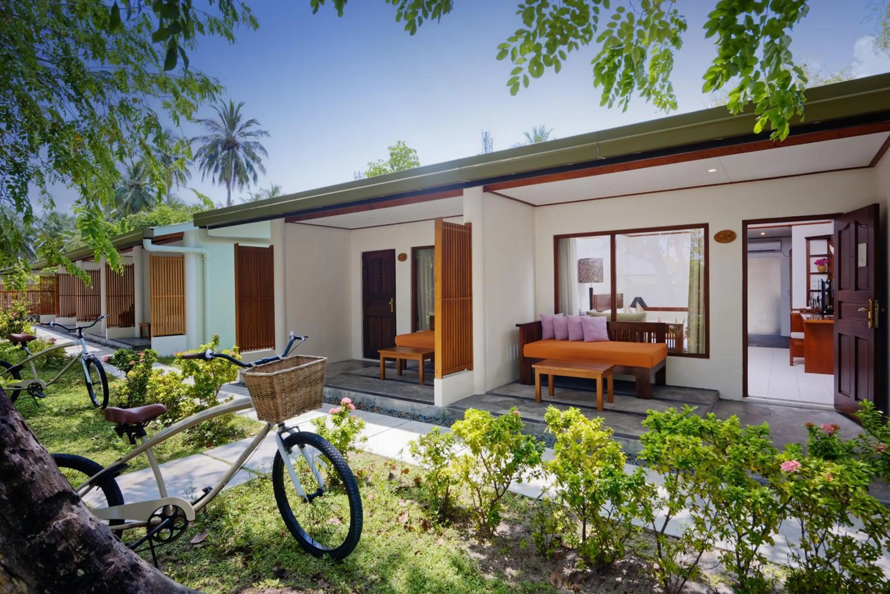 Patio in Villa Park Sun Island Resort