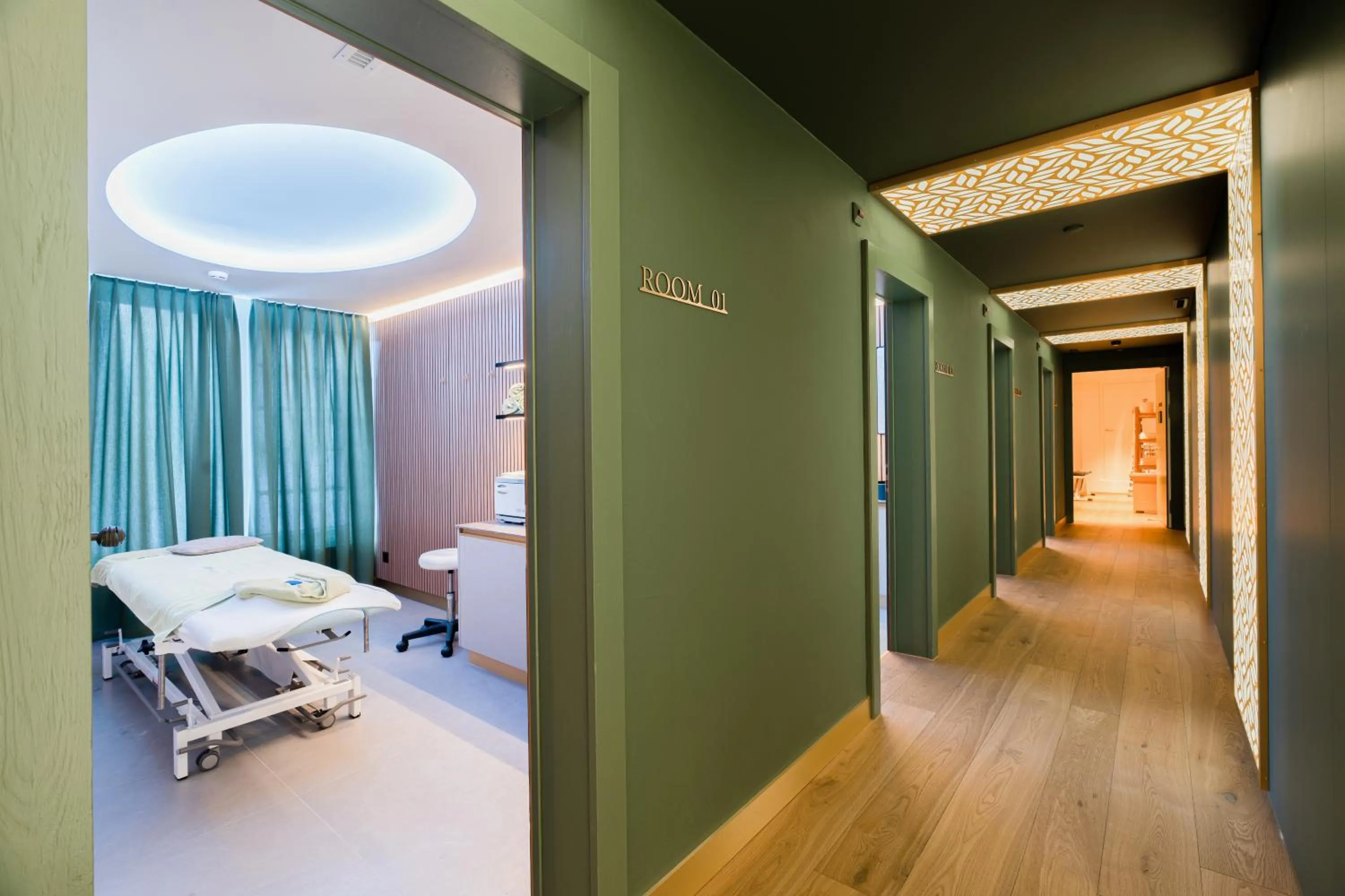 Spa and wellness centre/facilities in Riffelalp Resort 2222m Ski-in & Ski-out