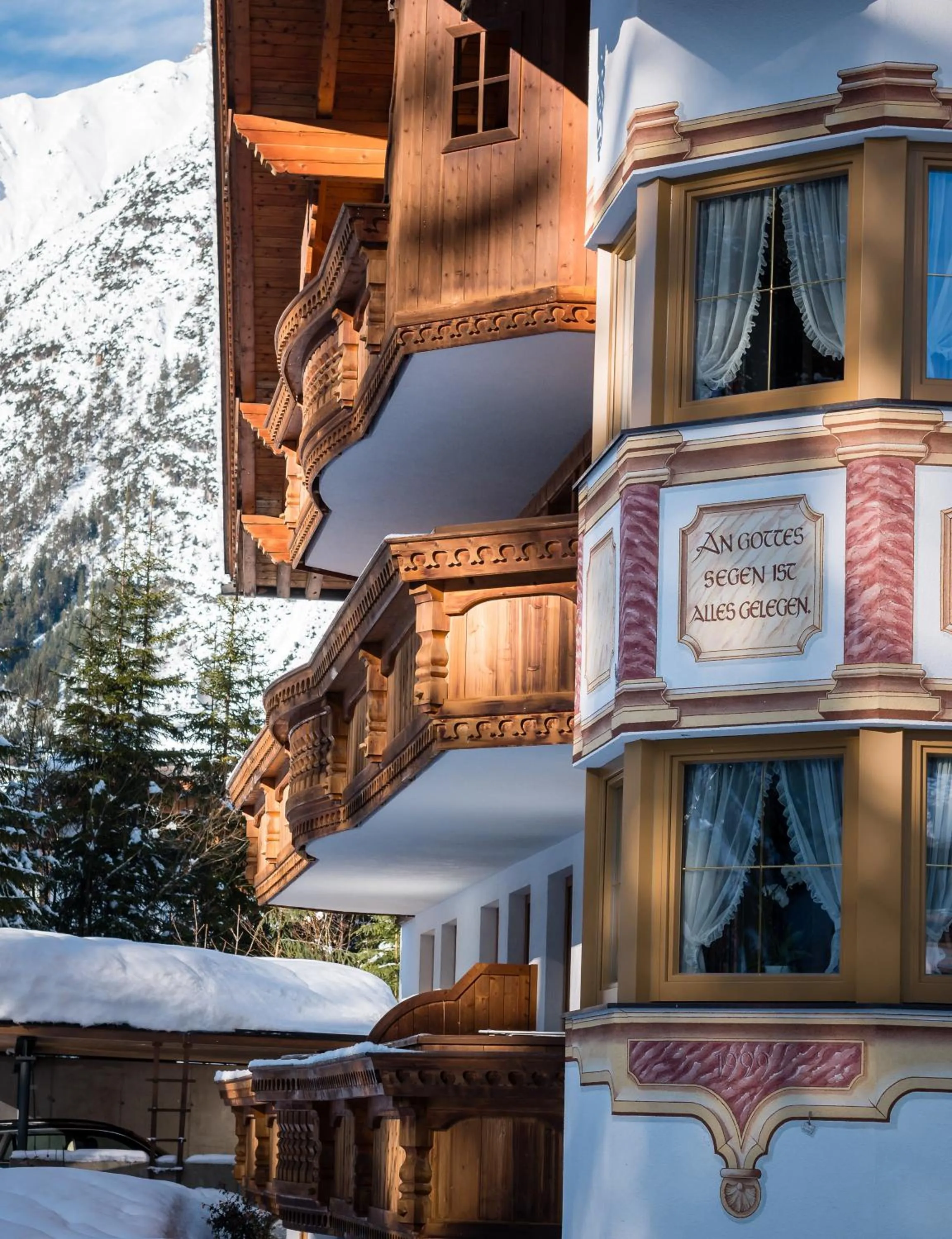 Facade/entrance in Landhaus Kristall