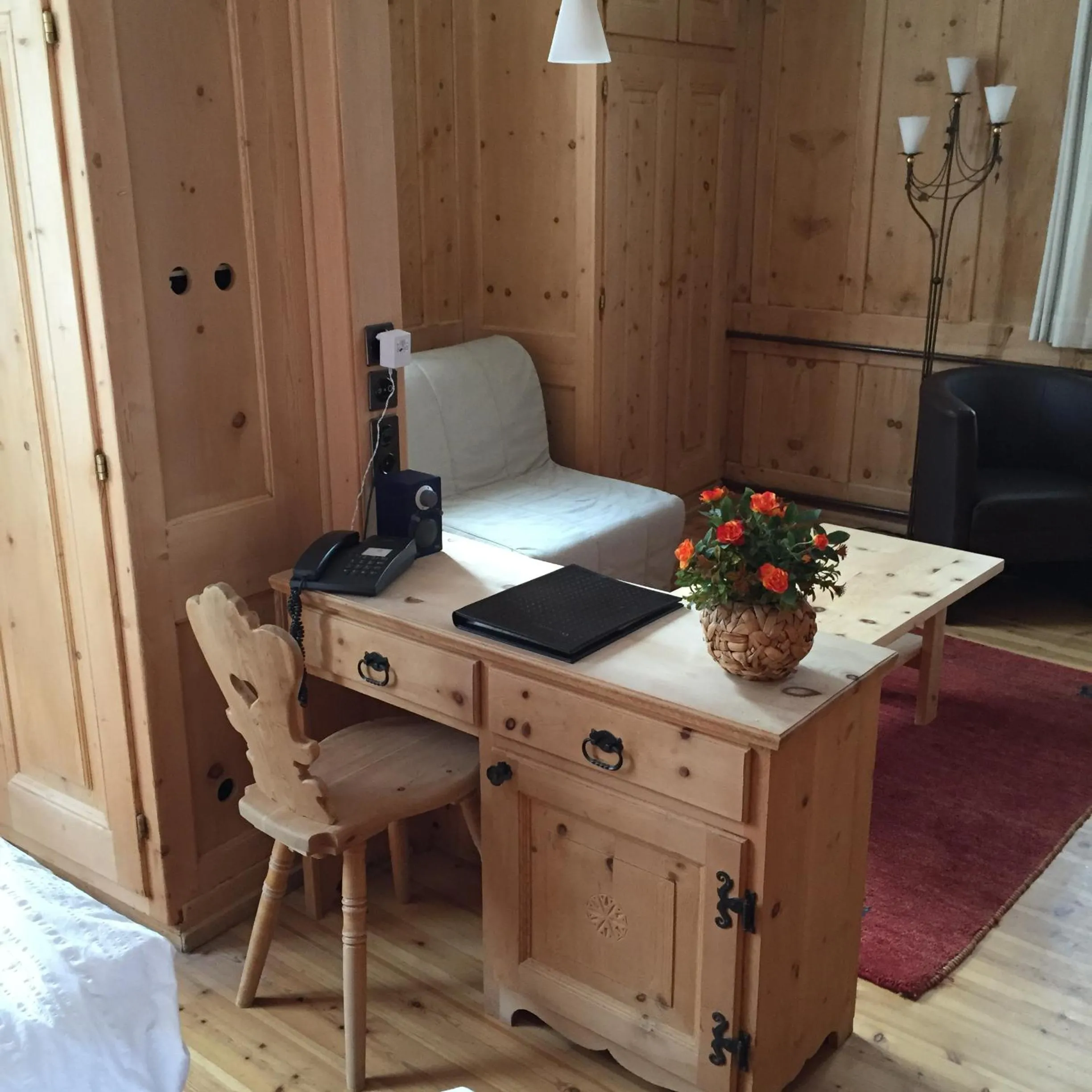 Decorative detail in Hotel Traube