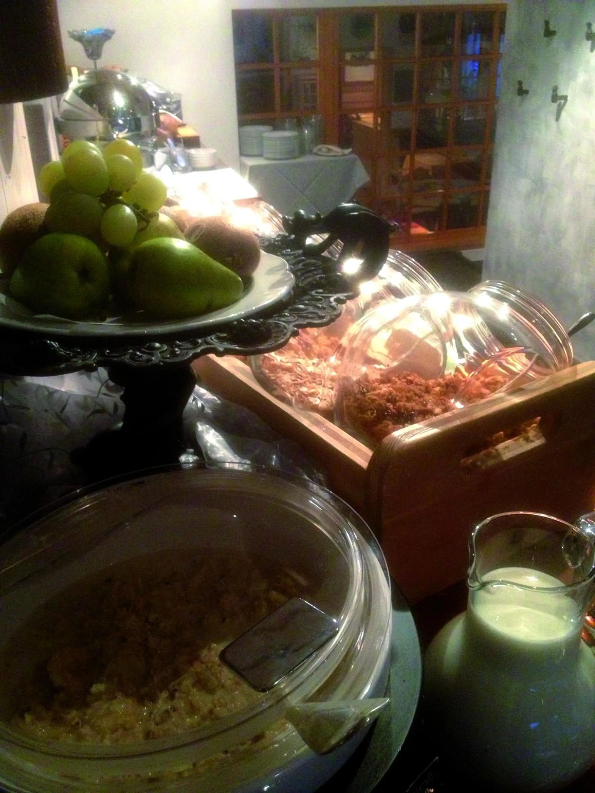 Buffet breakfast in Hotel Traube