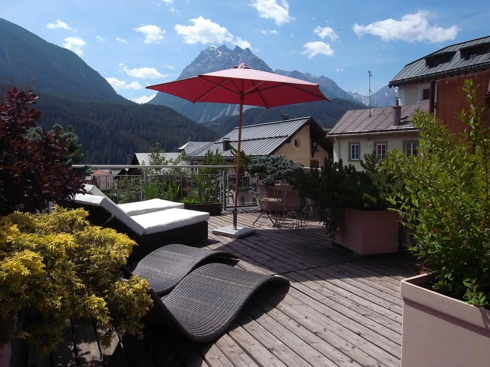 Lounge or bar in Hotel Traube