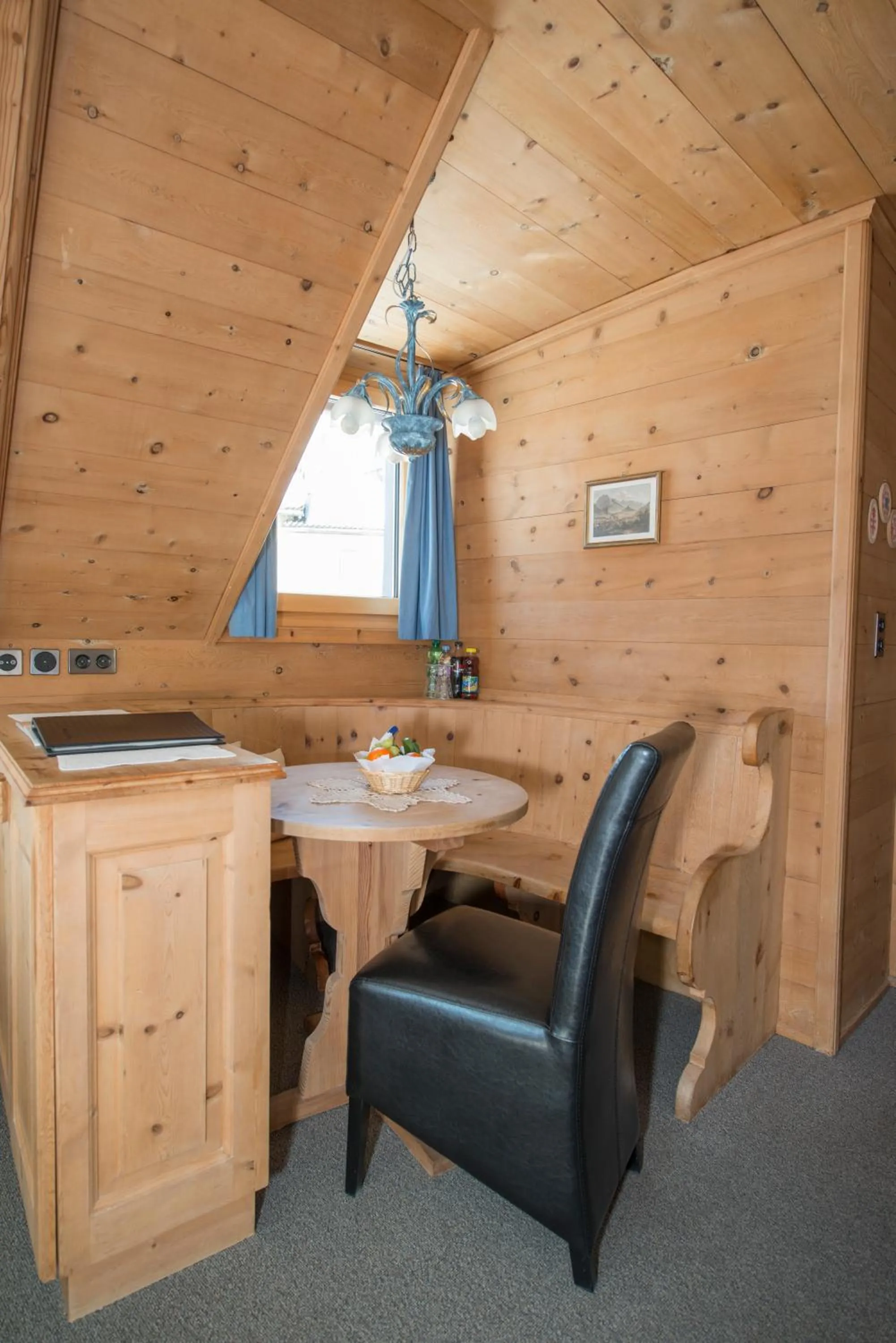 Seating area in Hotel Traube