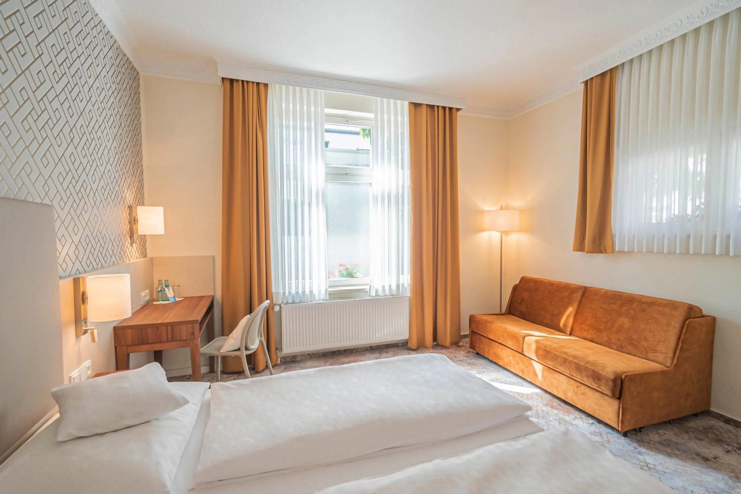 Bed in Hotel Villa am Kurpark