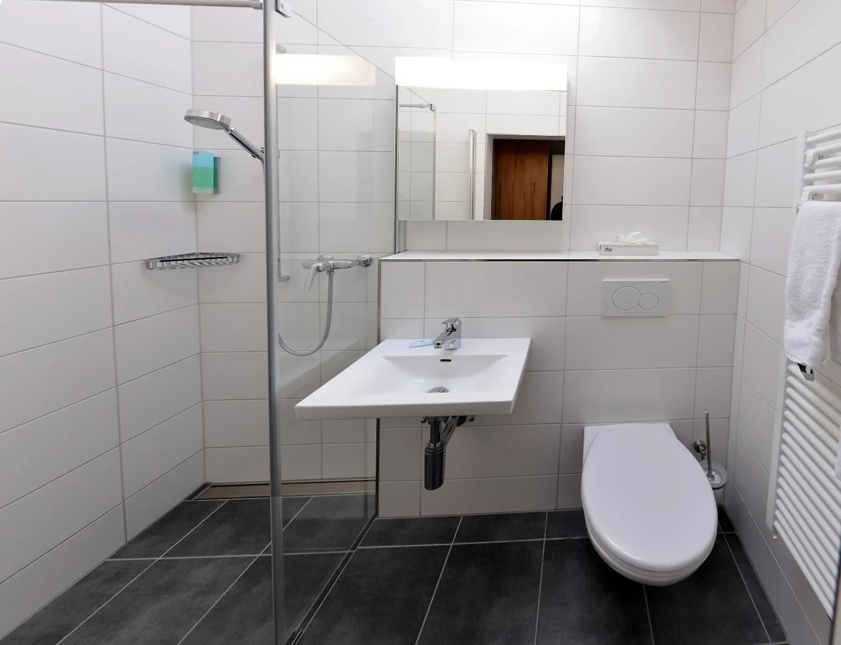 Twin Room in Hotel de la Gare Twin Room in Hotel de la Gare