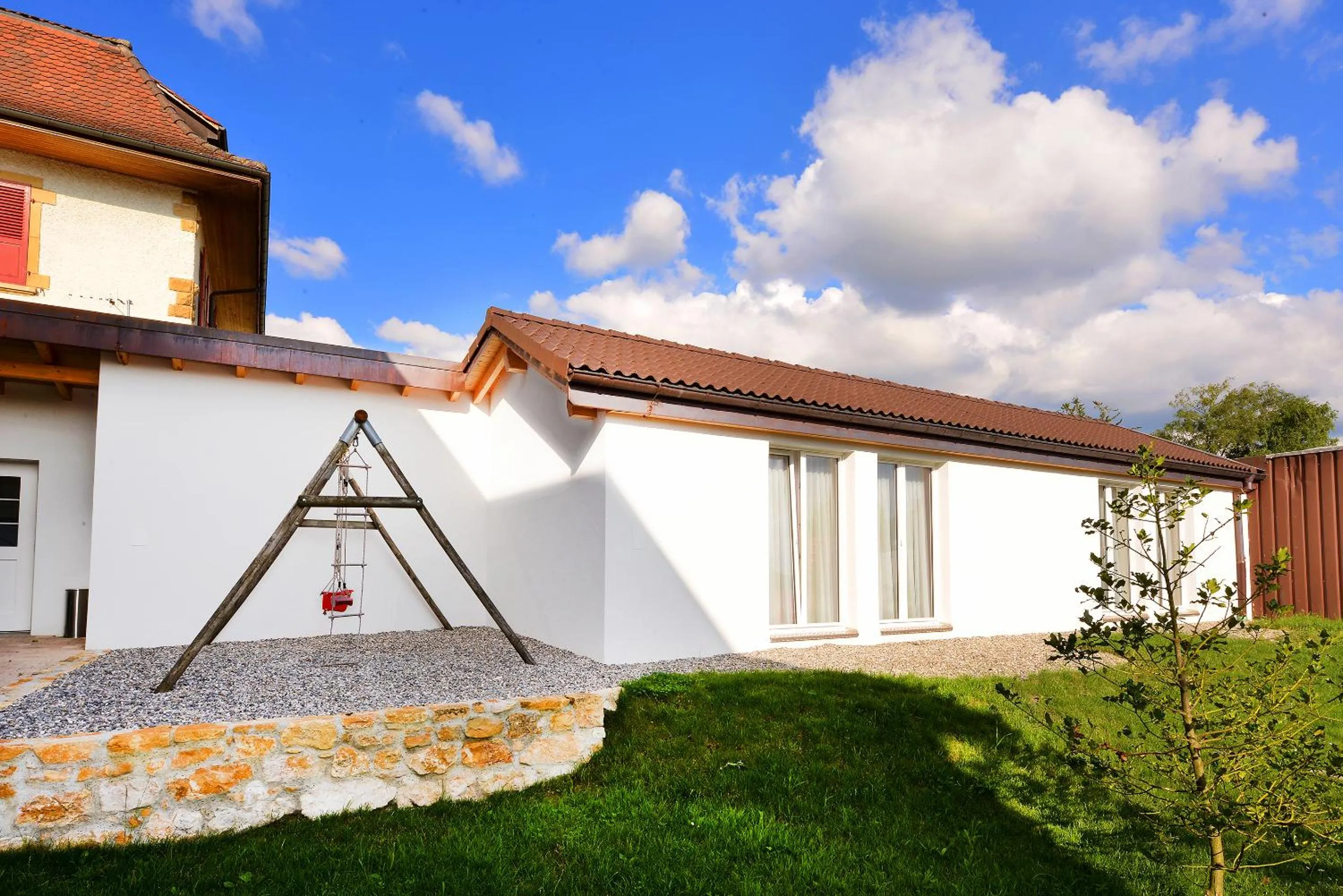 Children play ground in Hotel de la Gare