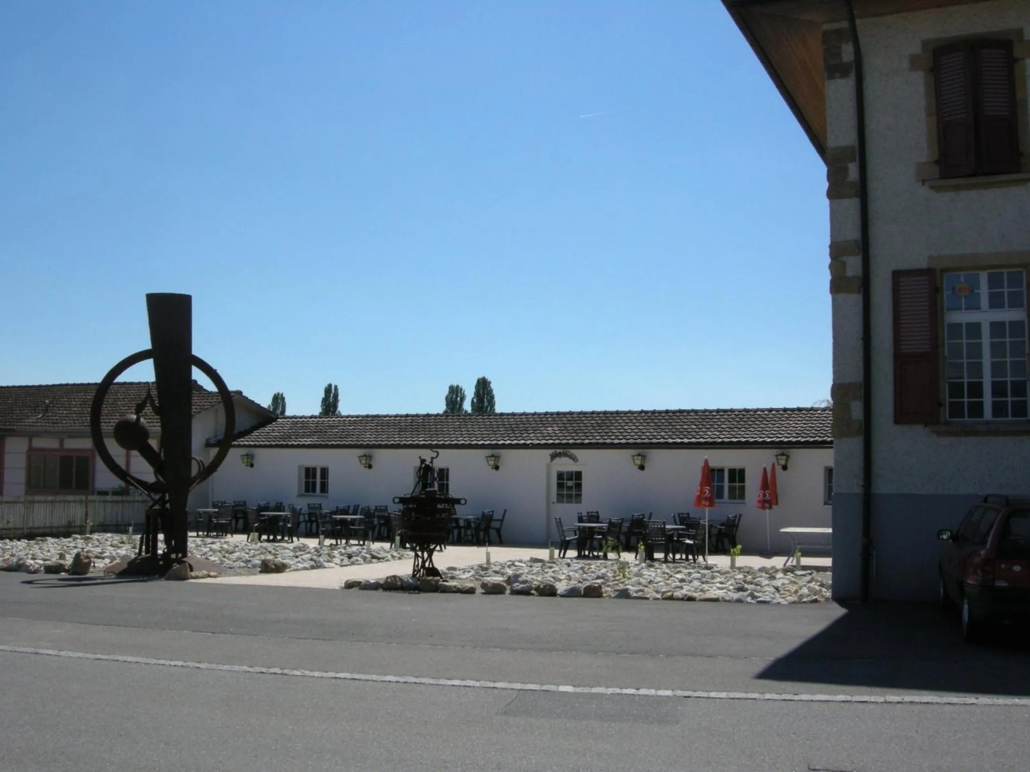 Patio in Hotel de la Gare