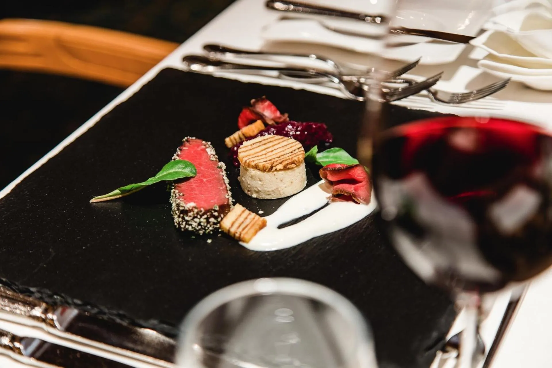 Food close-up in Hotel DreiSonnen