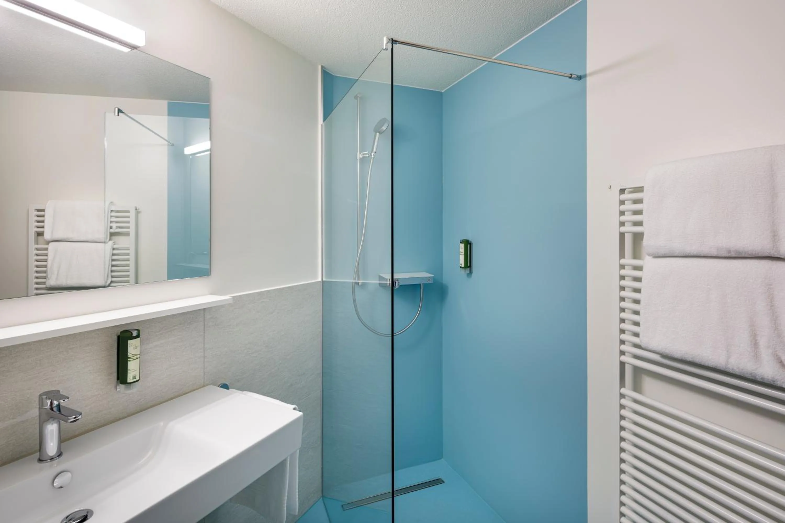 Shower in Hotel an der Reuss