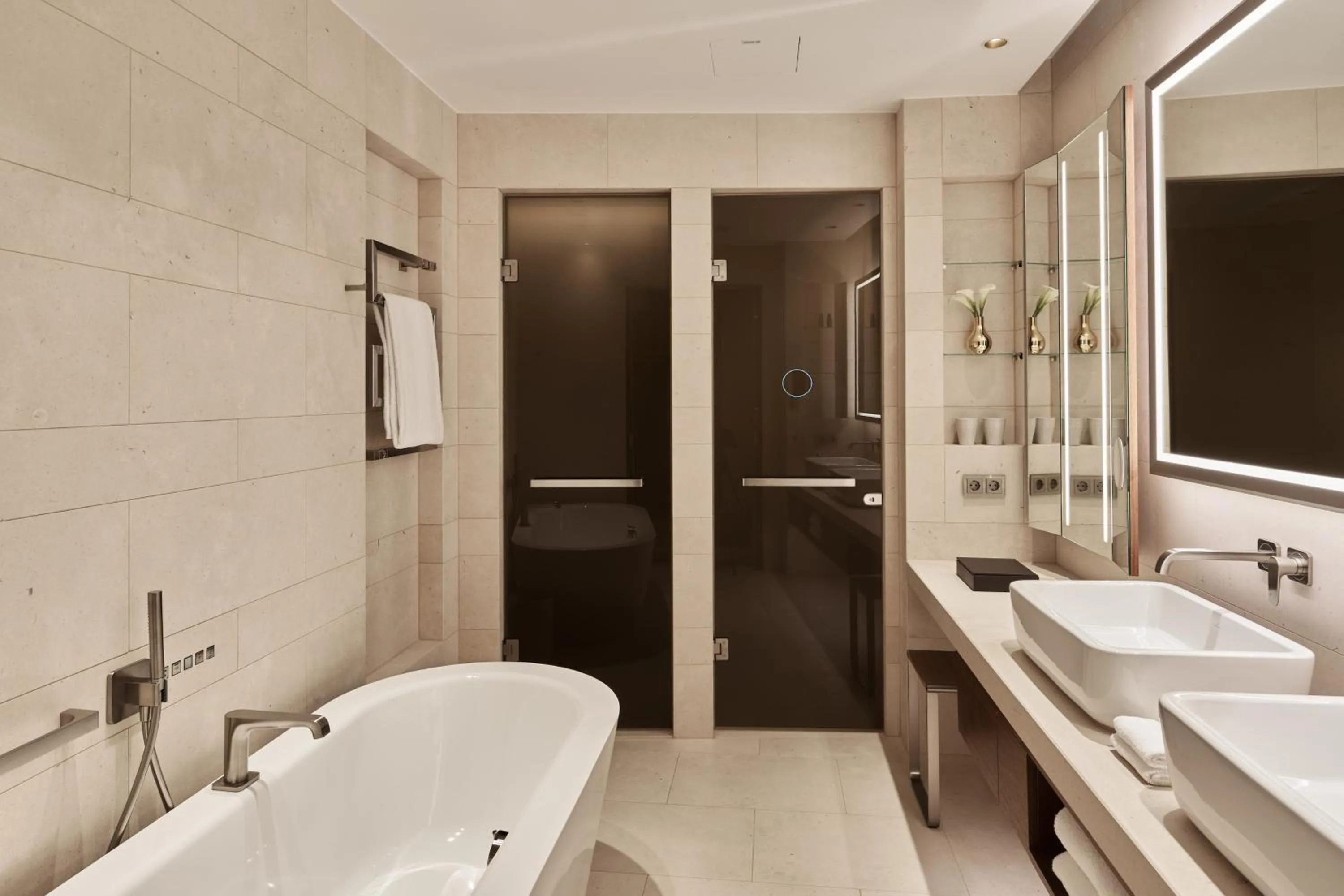 Bathroom in The Fontenay Hamburg