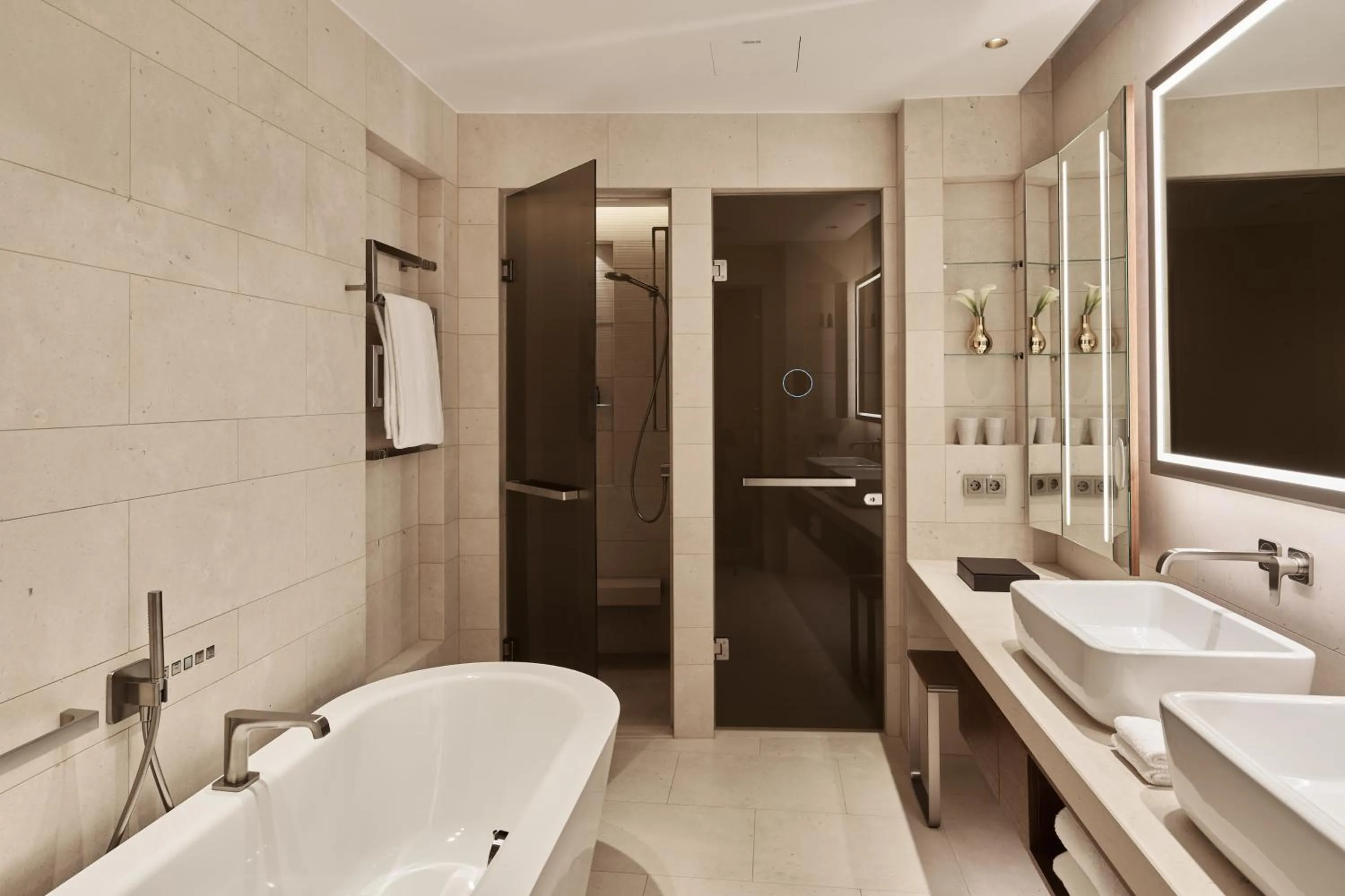 Bathroom in The Fontenay Hamburg