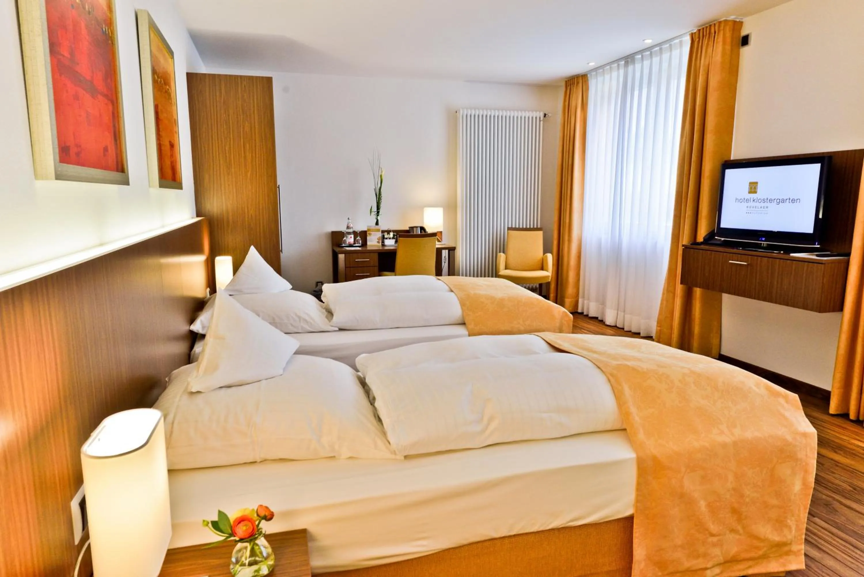 Photo of the whole room, Bed in Hotel Klostergarten