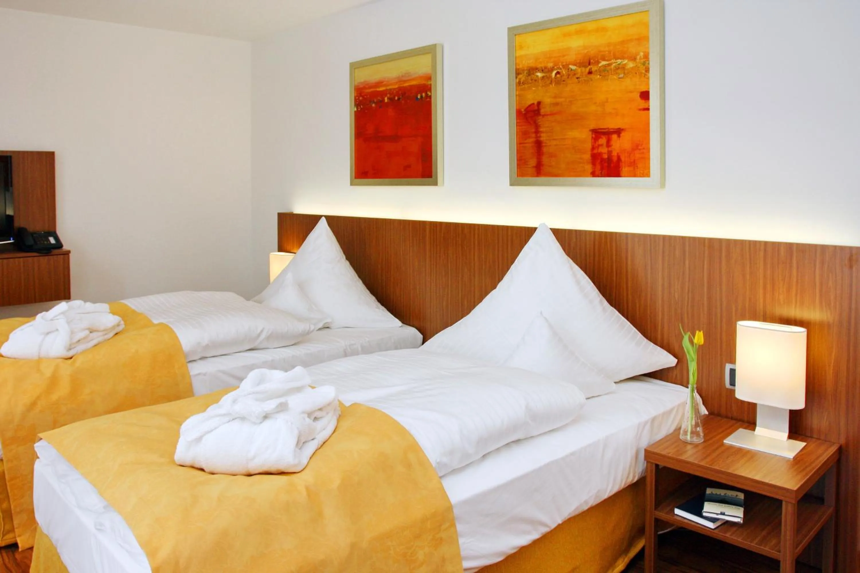 Photo of the whole room, Bed in Hotel Klostergarten