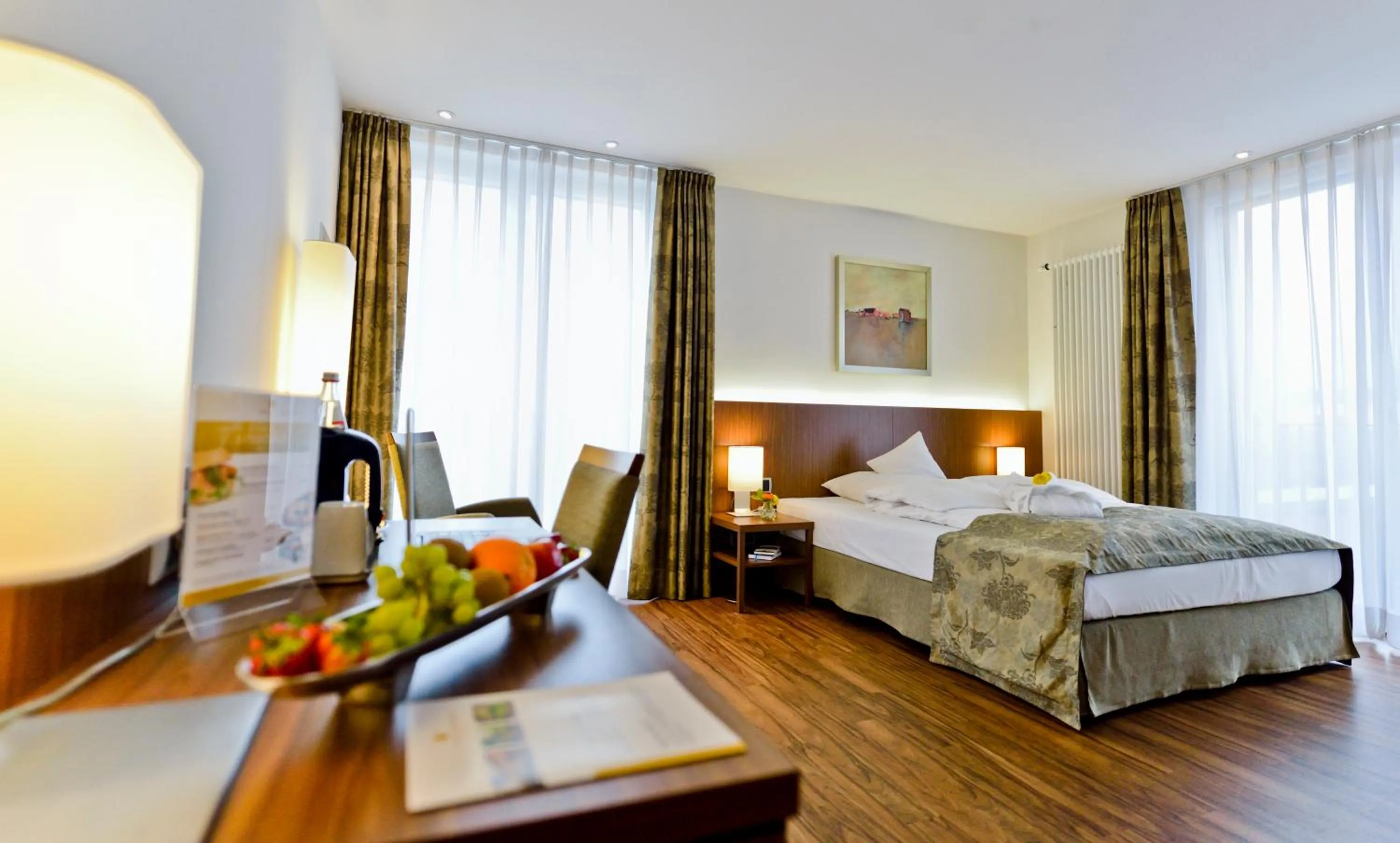 Photo of the whole room, Bed in Hotel Klostergarten