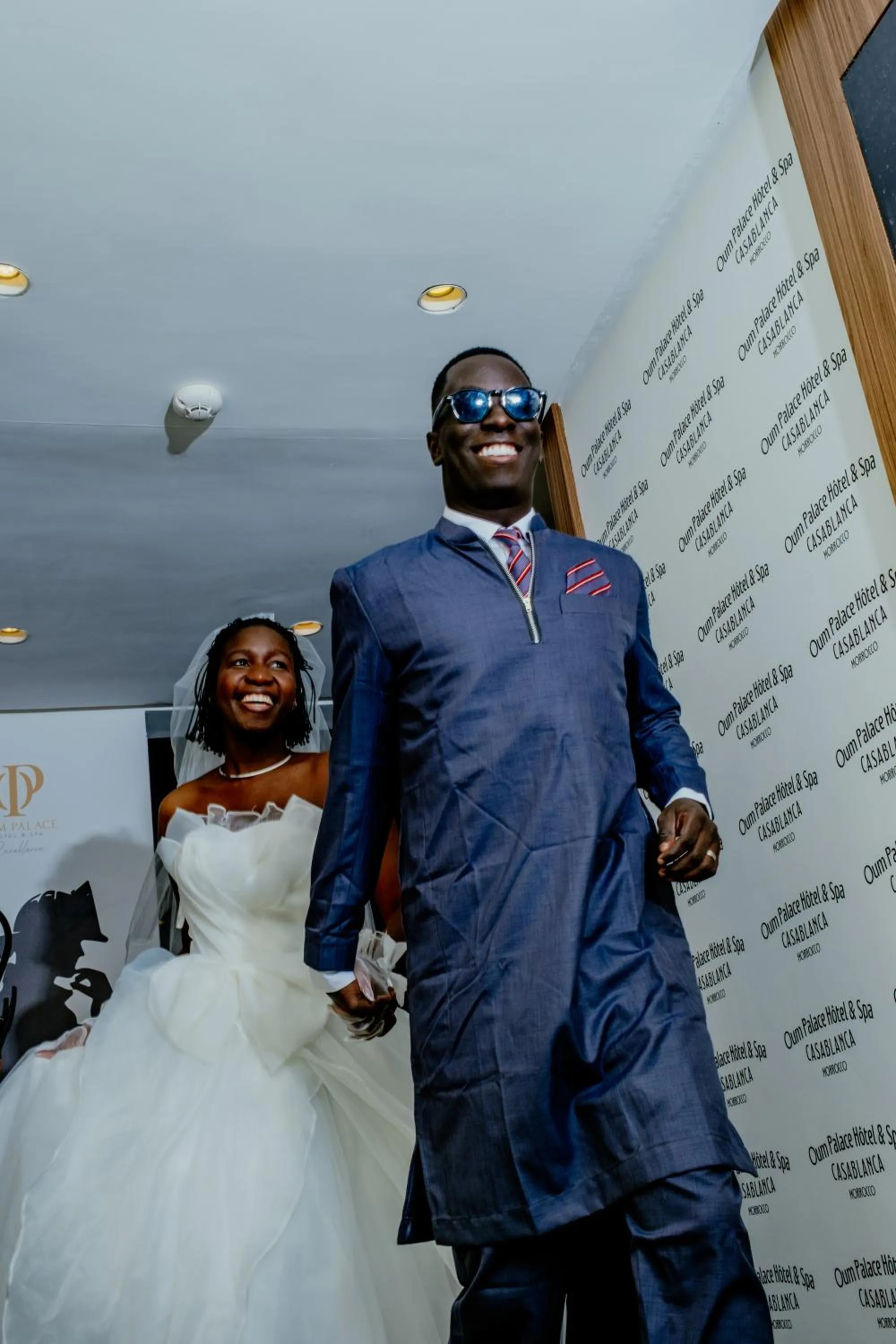 Bed in Oum Palace Hotel & Spa