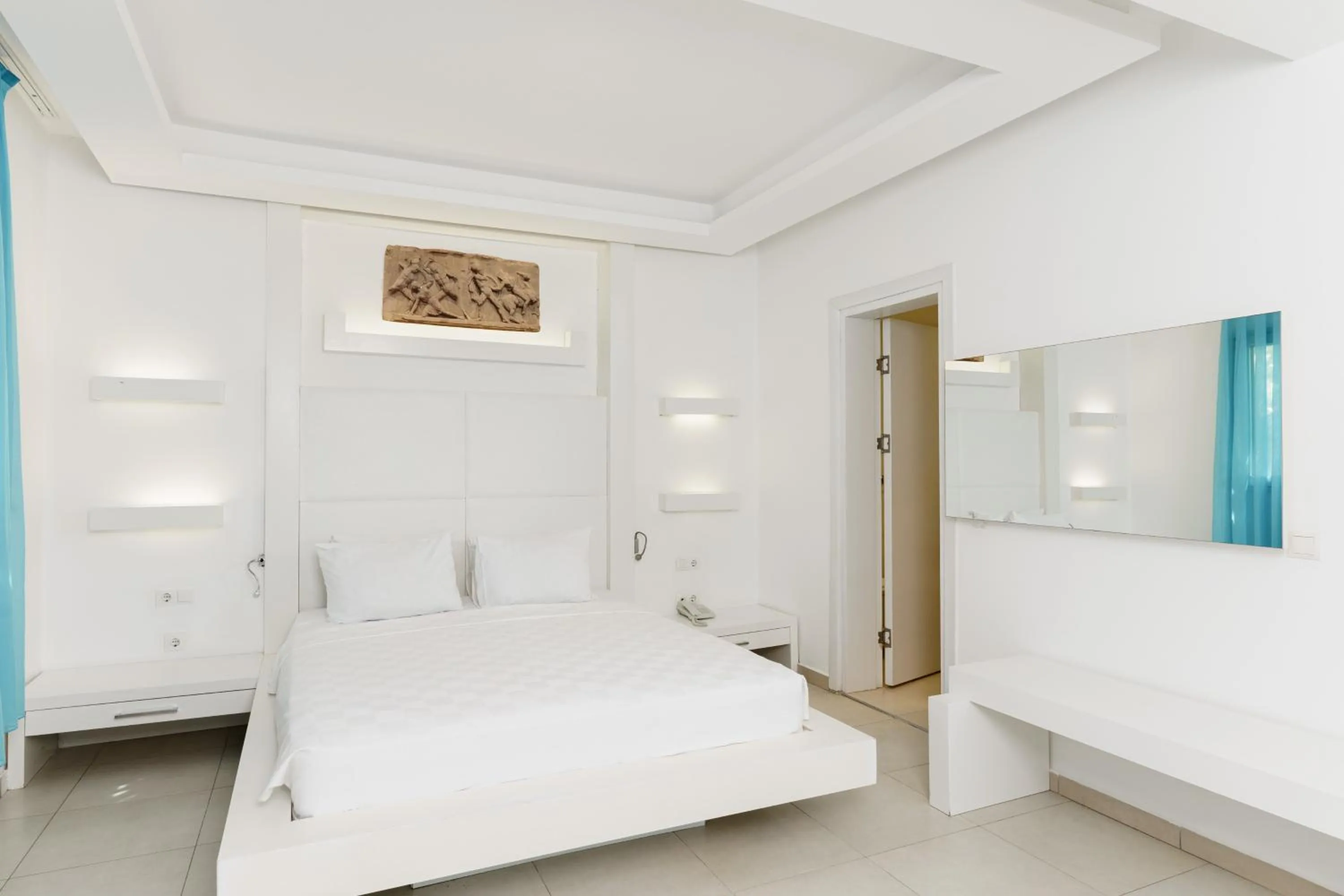 Bed in Costa Luvi Hotel Bodrum - All Inclusive