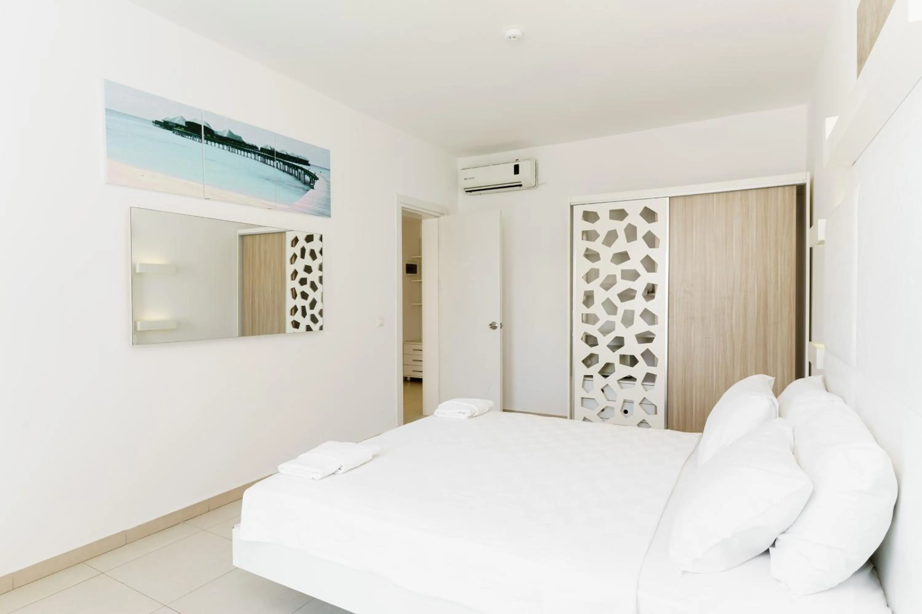 Bed in Costa Luvi Hotel Bodrum - All Inclusive