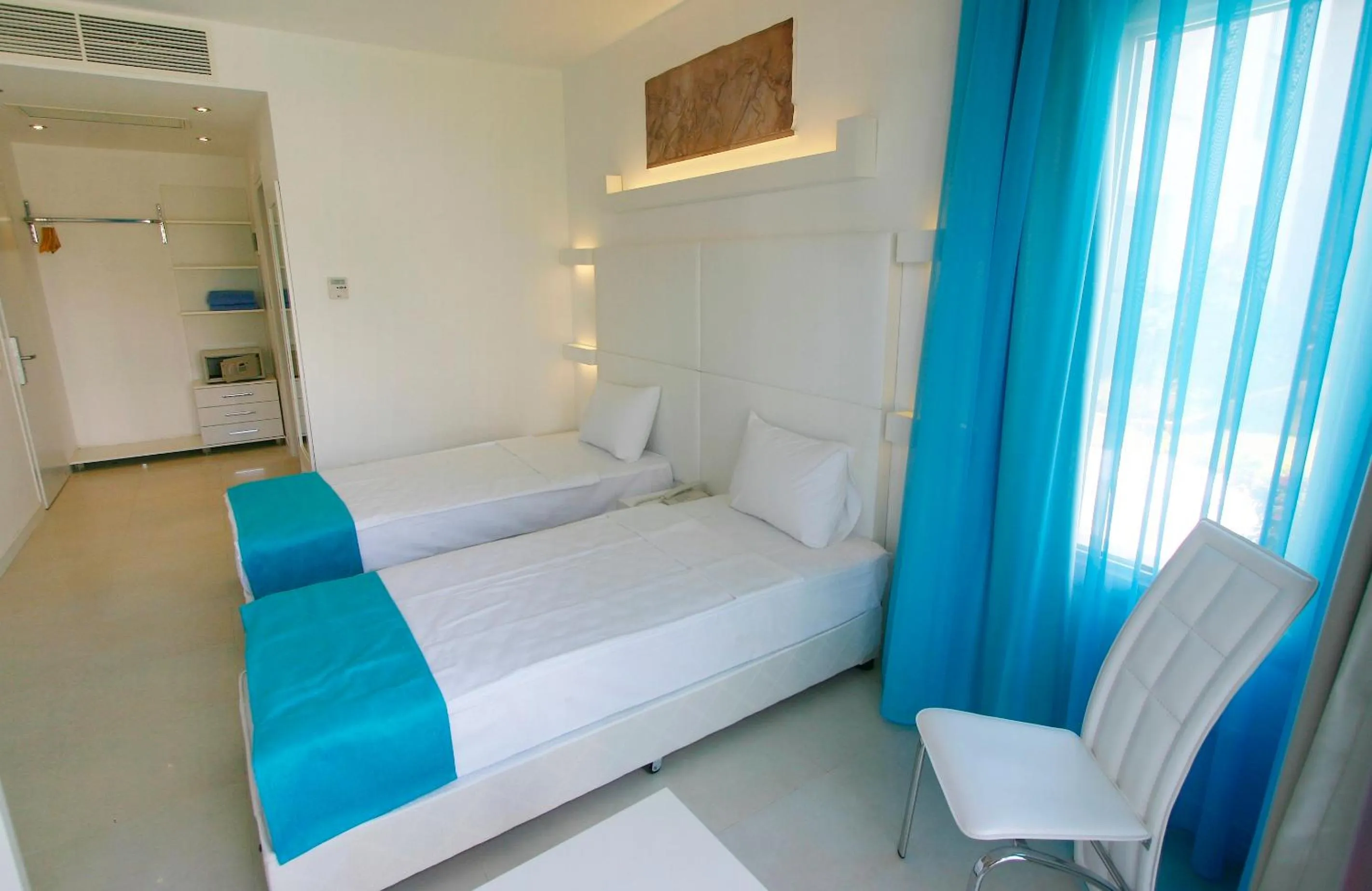 Bed in Costa Luvi Hotel Bodrum - All Inclusive