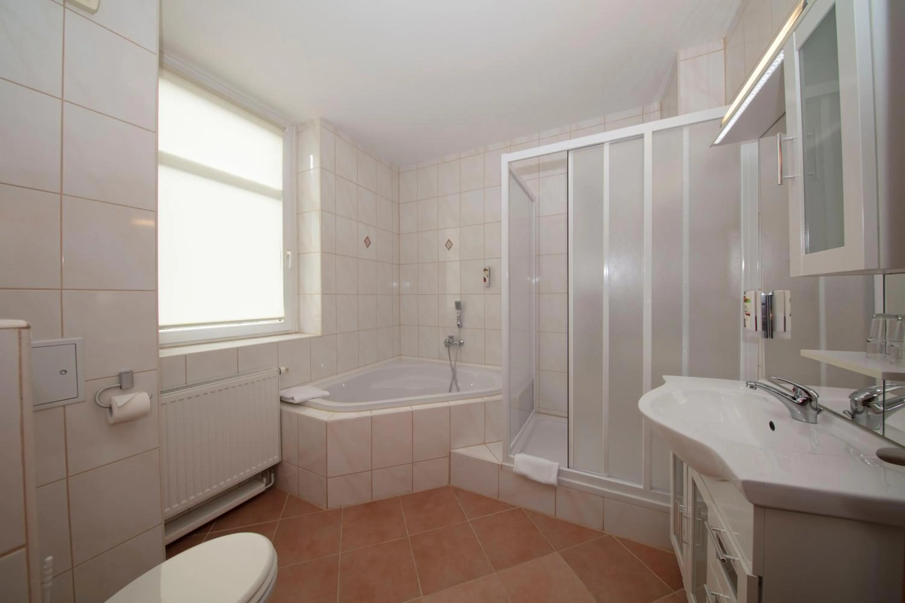 Steam room in Hotel Maximilian