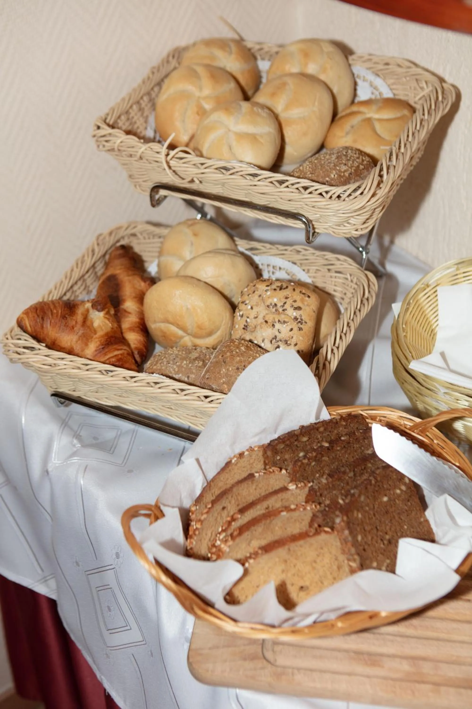 Buffet breakfast in Hotel Maximilian