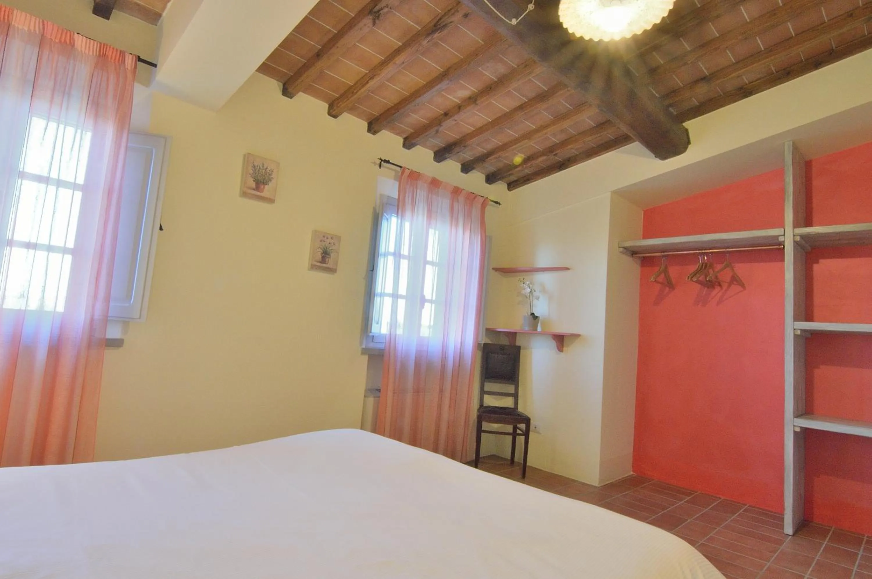 Bedroom, Bed in Podere Benintendi