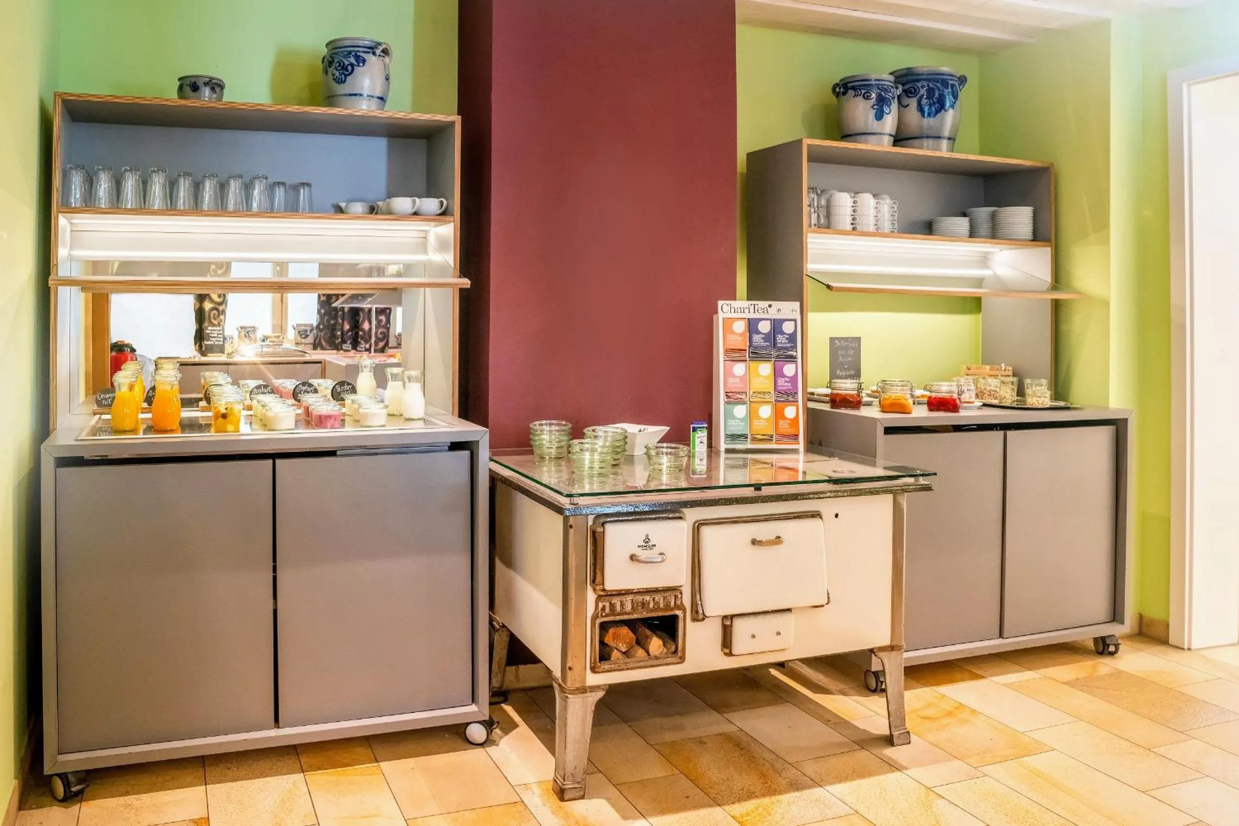 Food and drinks in Altstadthotel Grauer Wolf