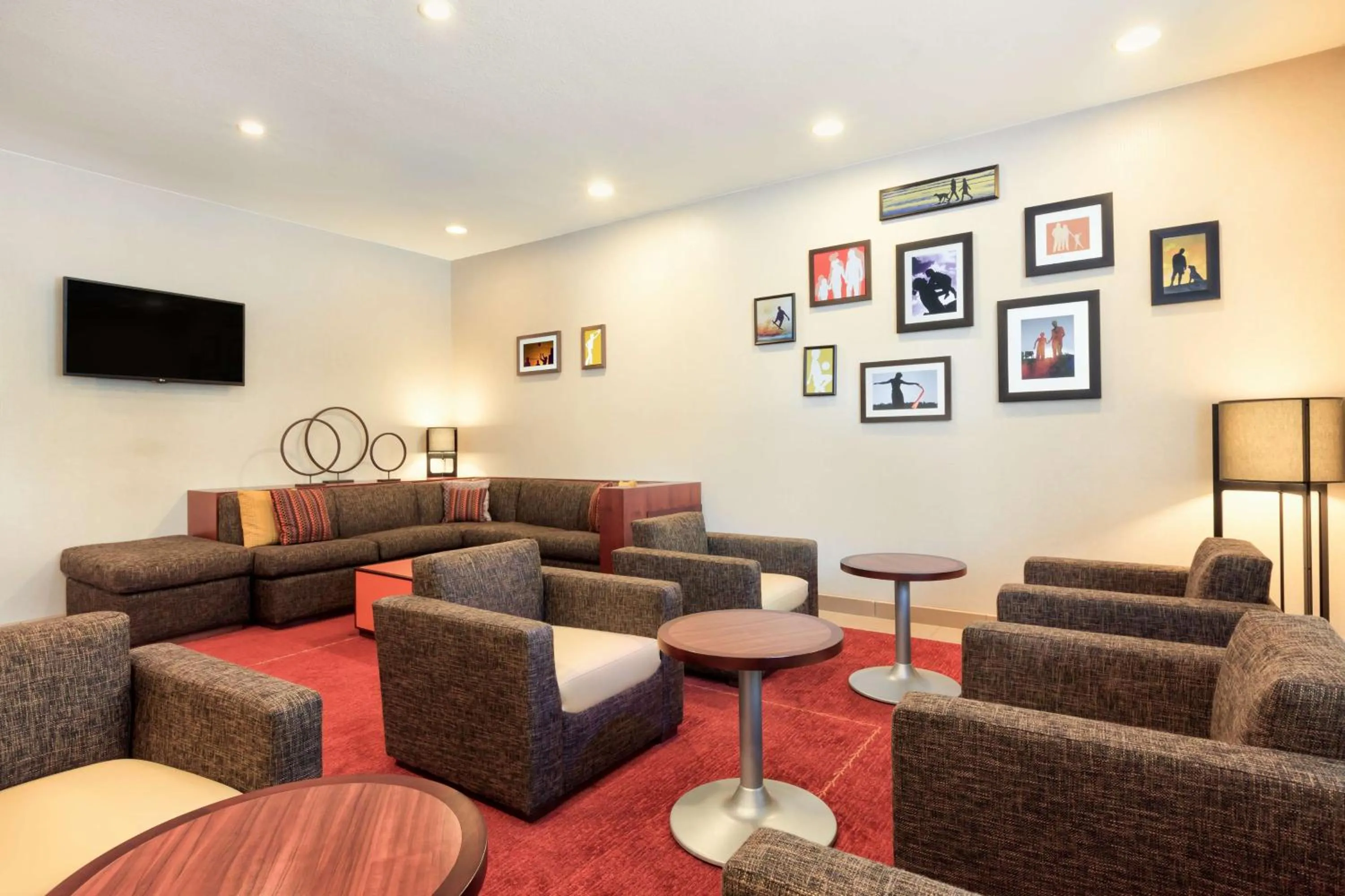 Lobby or reception in Hyatt House Houston Galleria