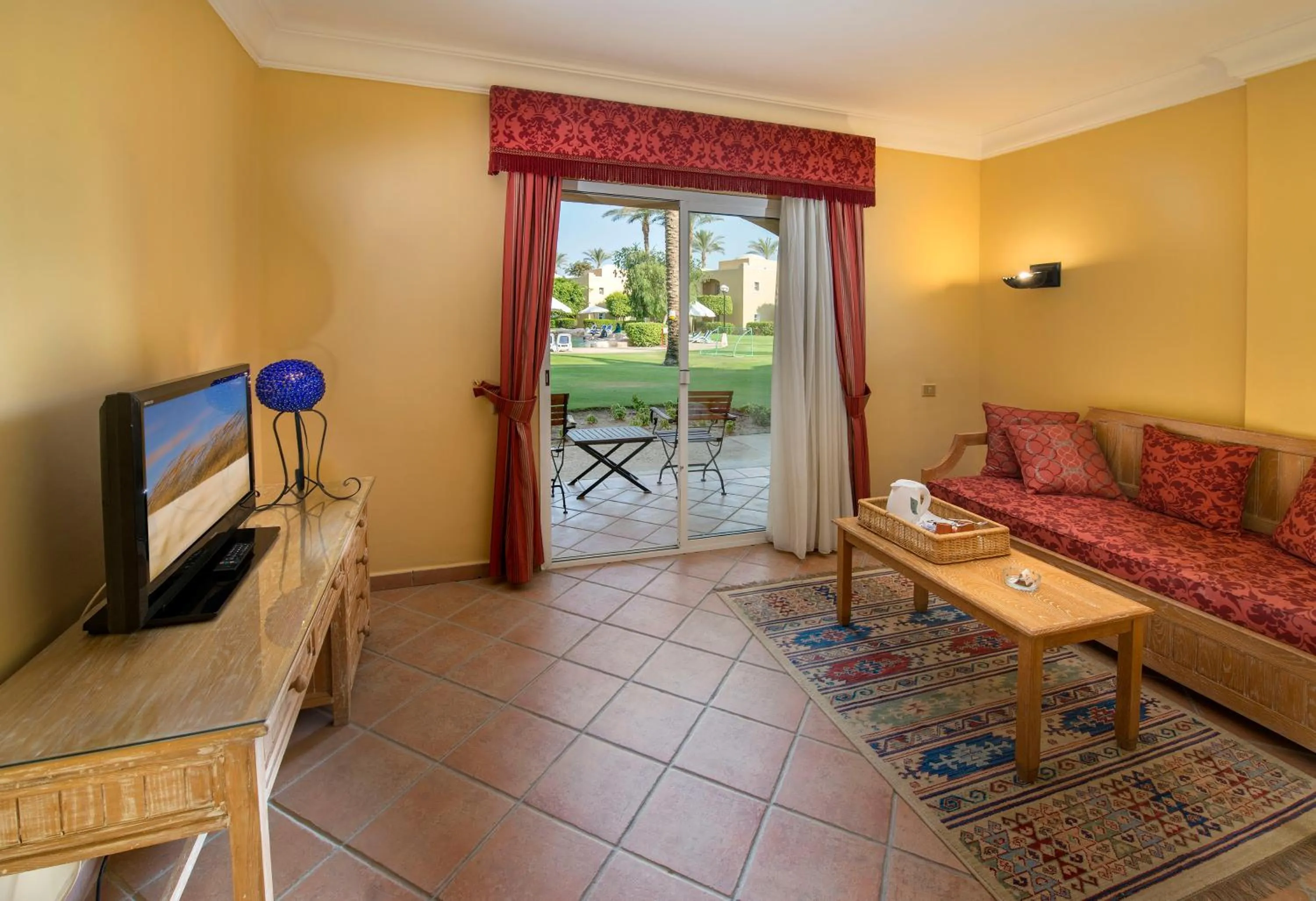 Living room in Stella Sea Club Hotel