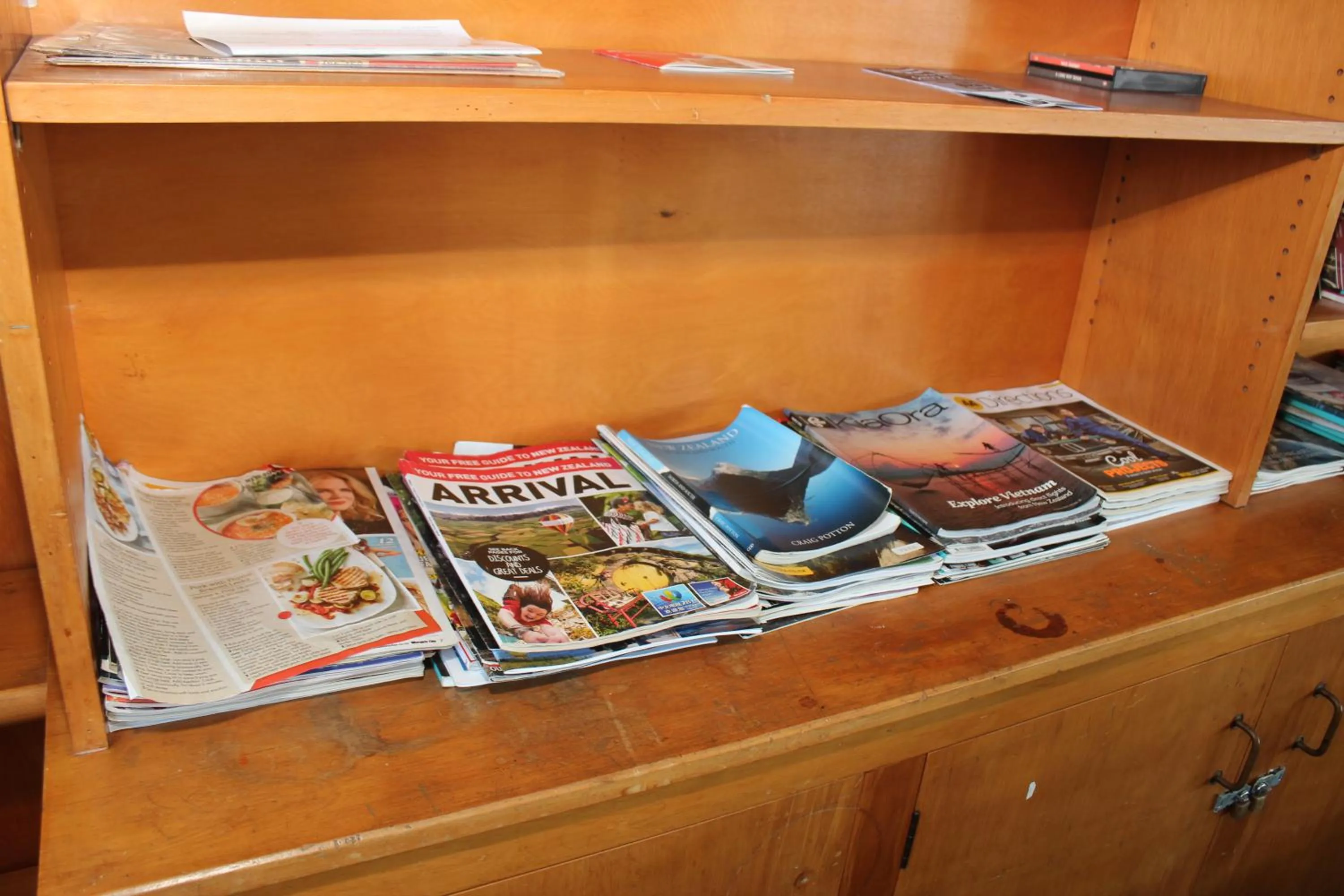 Communal lounge/ TV room in Central City Camping Park