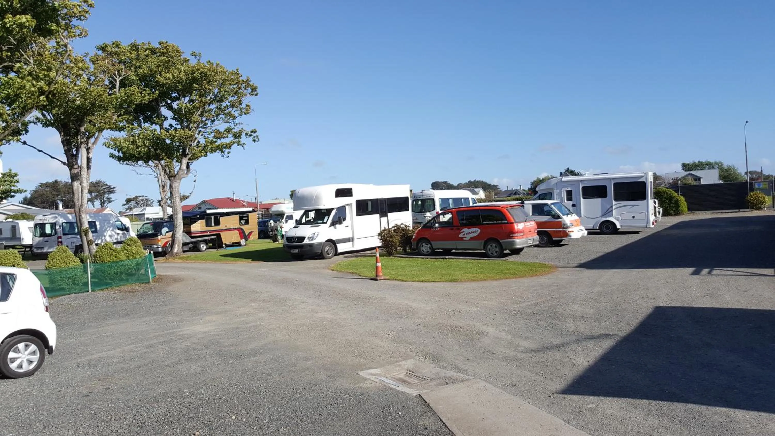 Area and facilities in Central City Camping Park